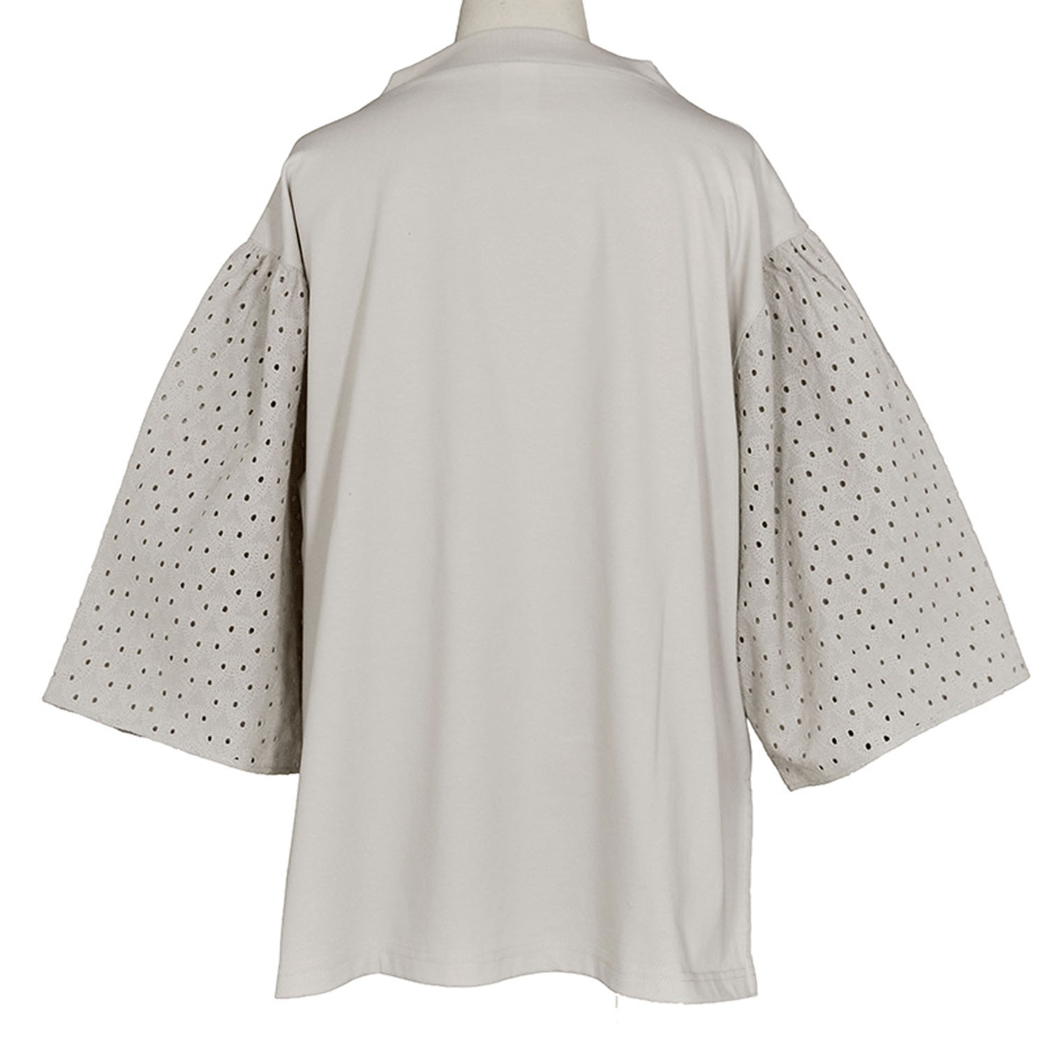 LILASIC エンブロイダリースリーブプルオーバー - 画像4