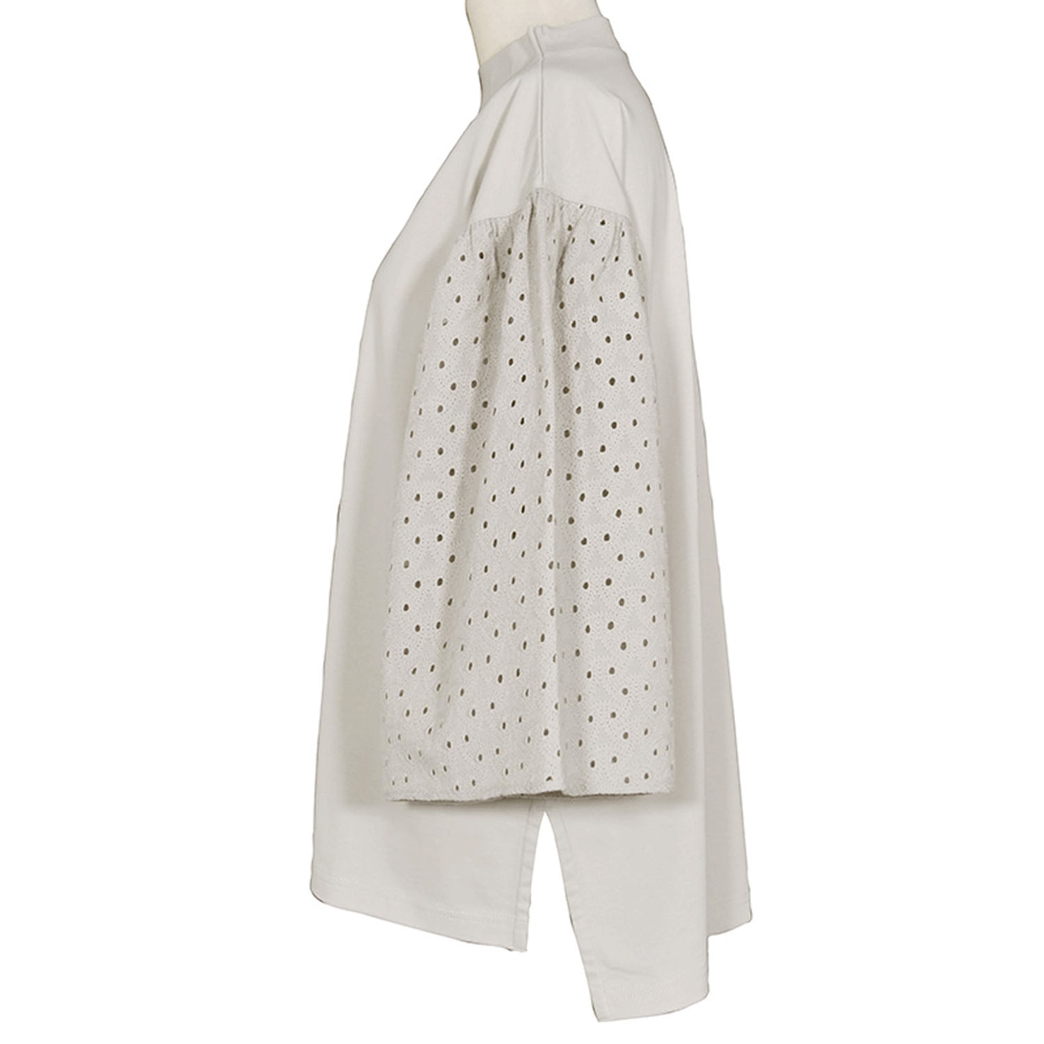 LILASIC エンブロイダリースリーブプルオーバー - 画像5