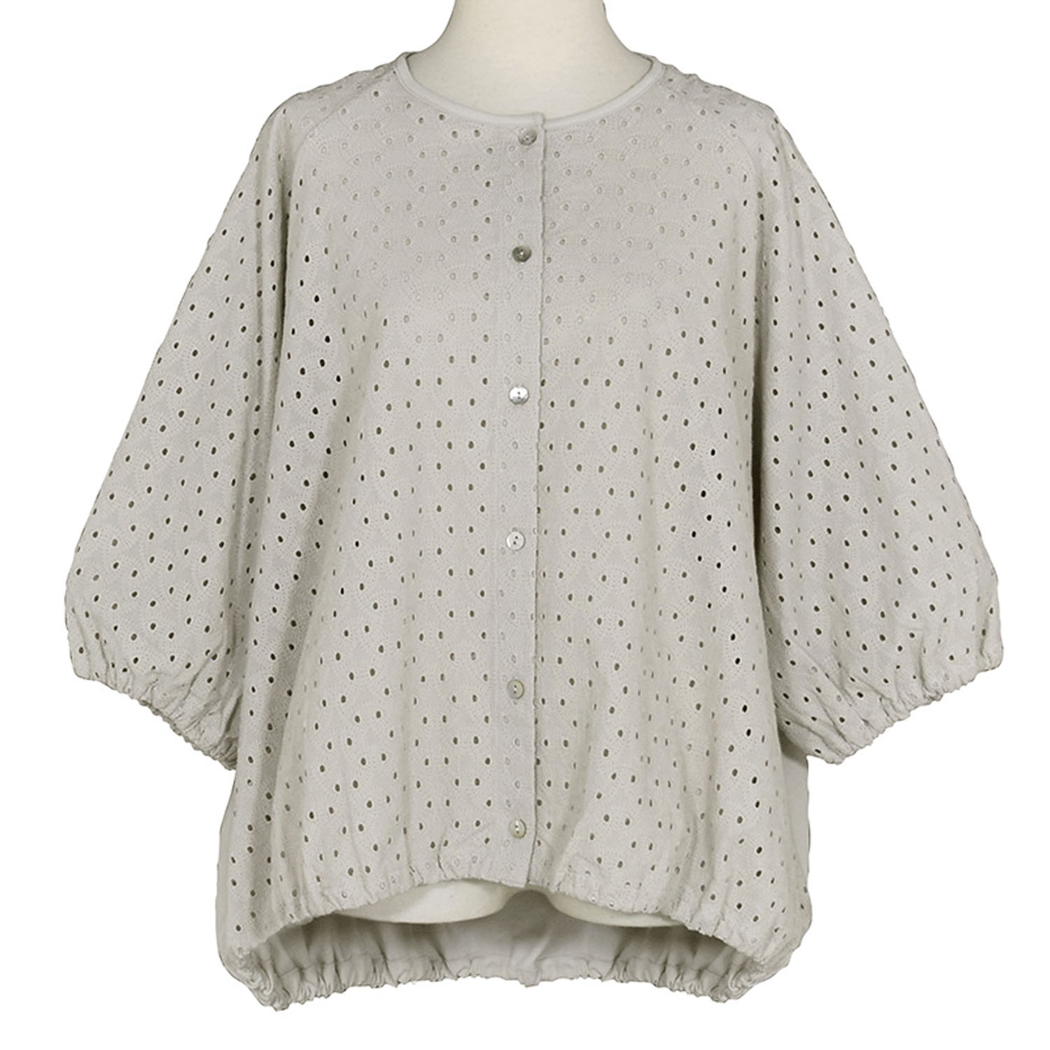 LILASIC エンブロイダリーカーディガン - 画像3