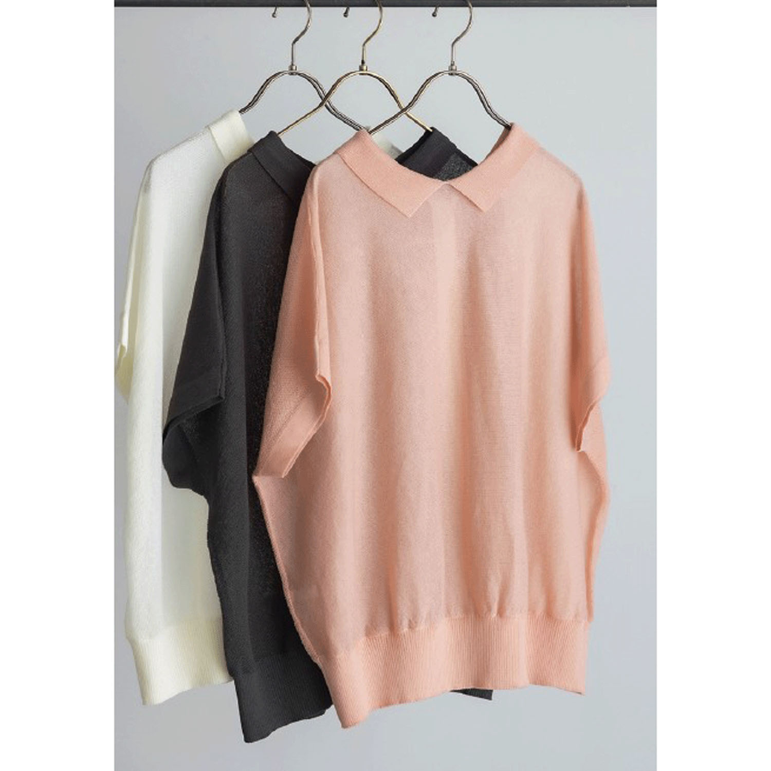 LILASIC ハイツイスト2WAYニットプルオーバー - 画像2