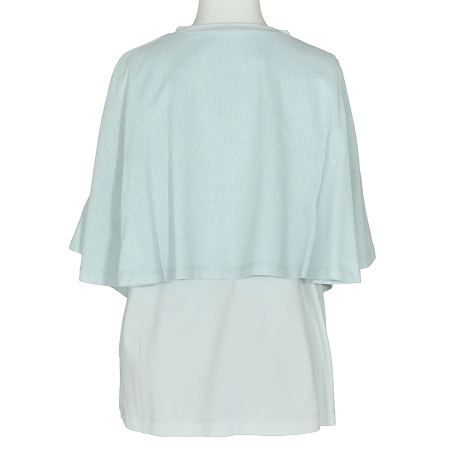 LILASIC 布帛コンビフレアスリーブTシャツ - 画像6