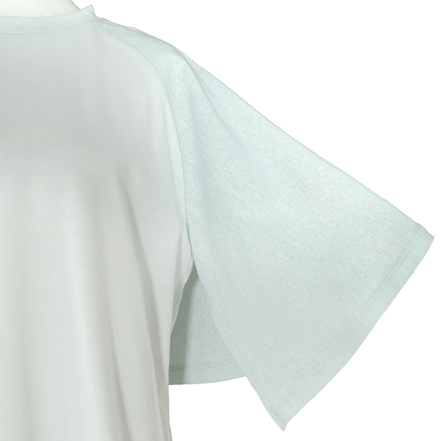 LILASIC 布帛コンビフレアスリーブTシャツ - 画像10