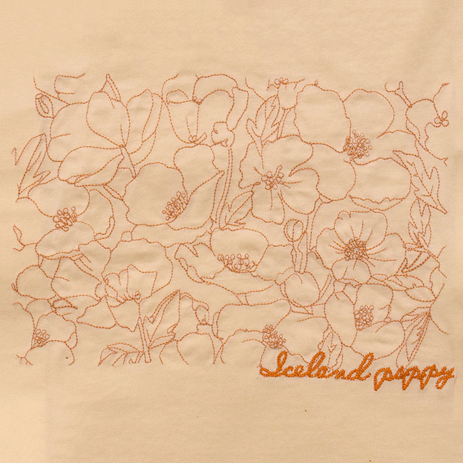 LILASIC フラワーエンブロイダリーTシャツ - 画像7