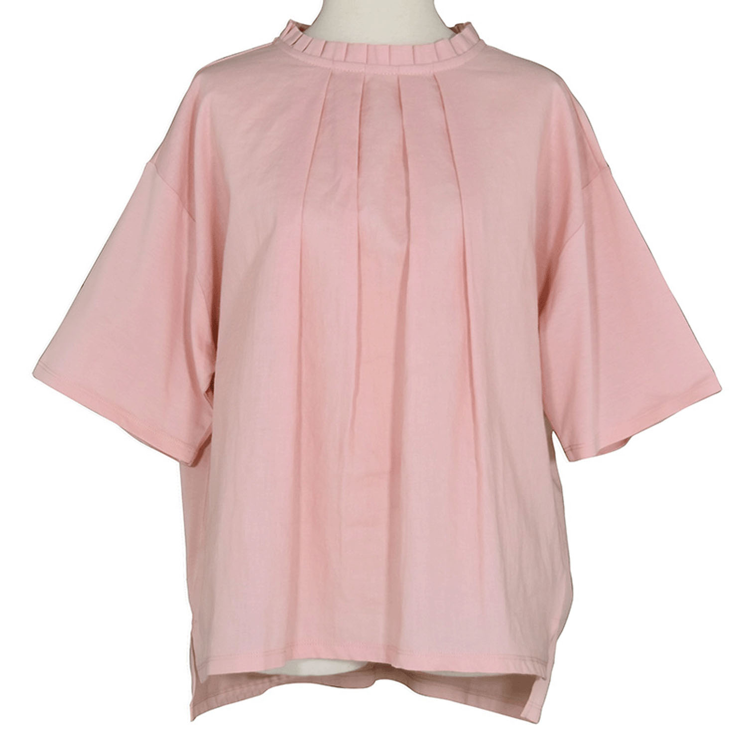 LILASIC シルケット天竺フリルカラーTシャツ - 画像9