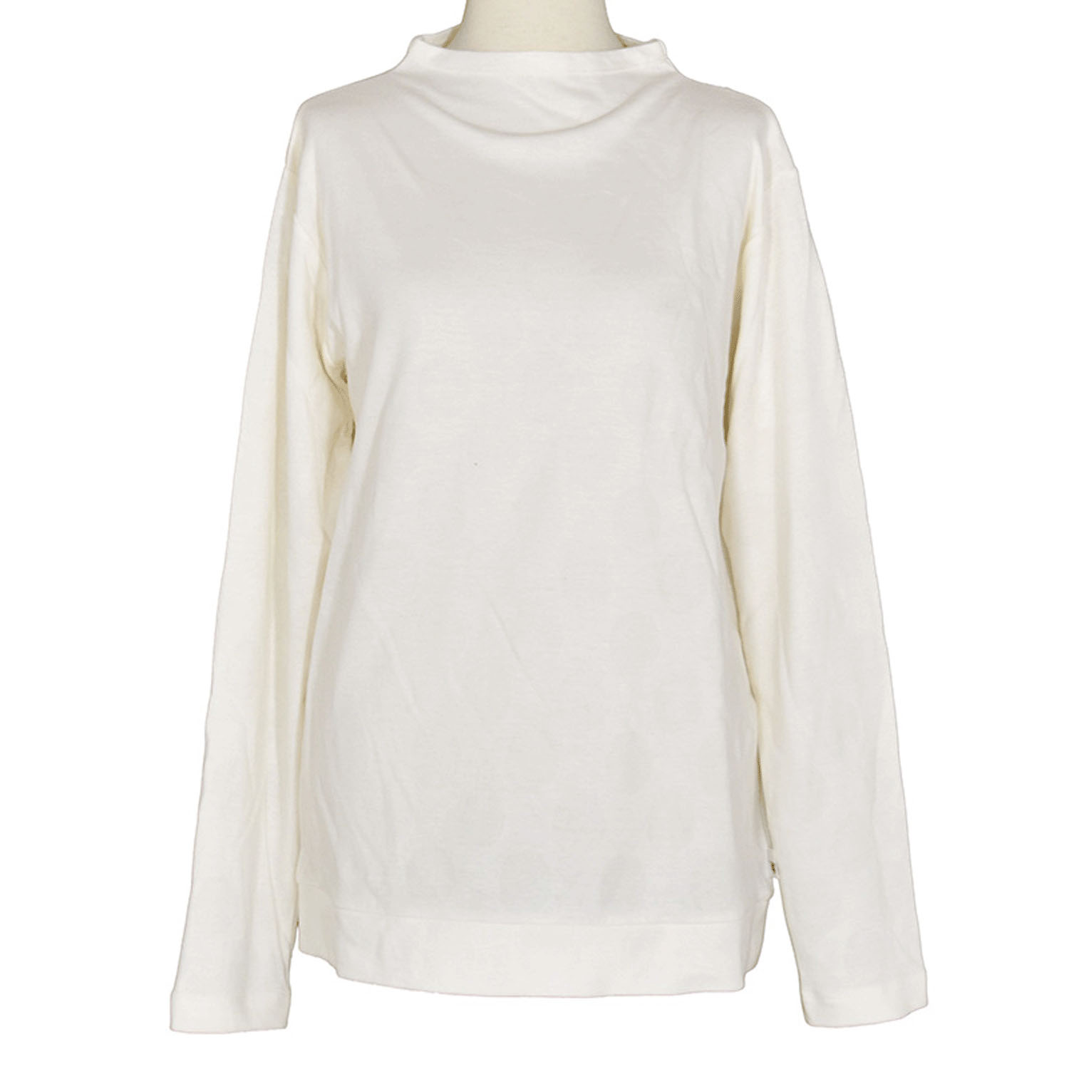 LILASIC 接結ジャカードボトルネックプルオーバー - 画像7