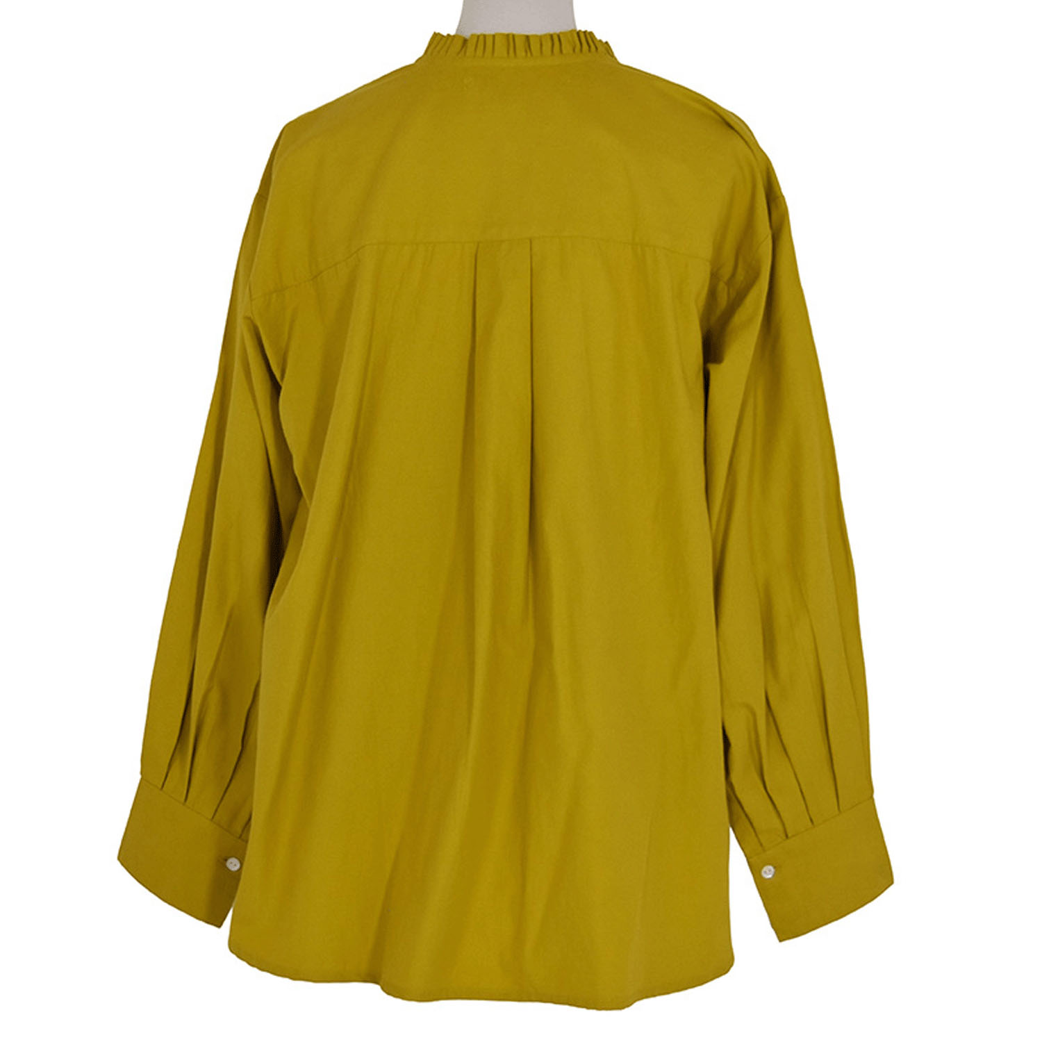 LILASIC フリルカラー刺しゅうブラウス - 画像9