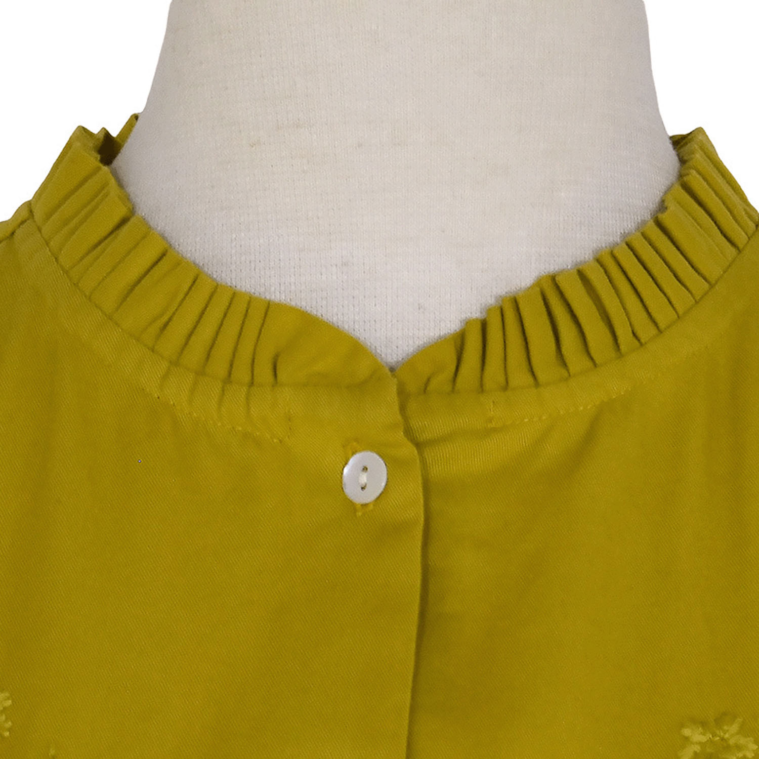 LILASIC フリルカラー刺しゅうブラウス - 画像10