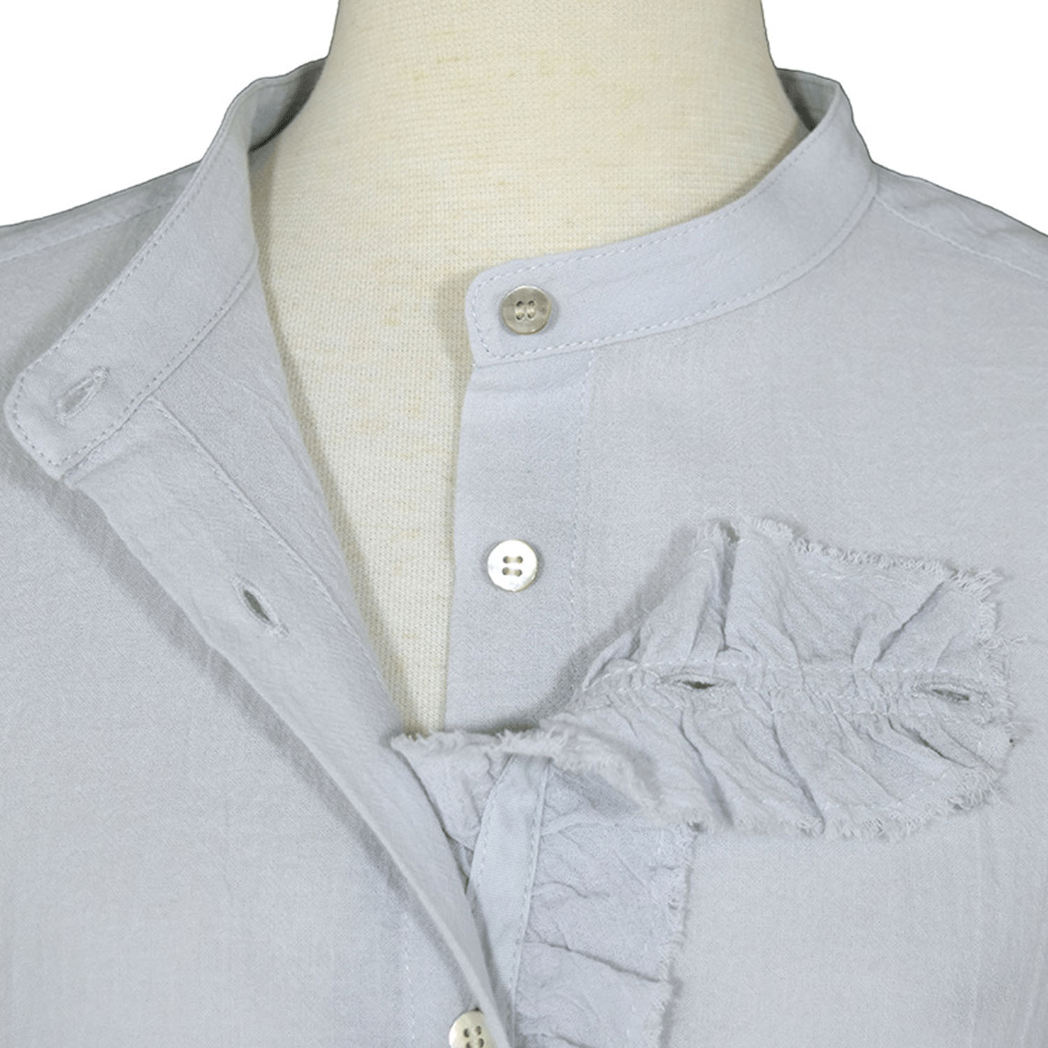 LILASIC フロントフリルデタッチャブルシャツ - 画像14