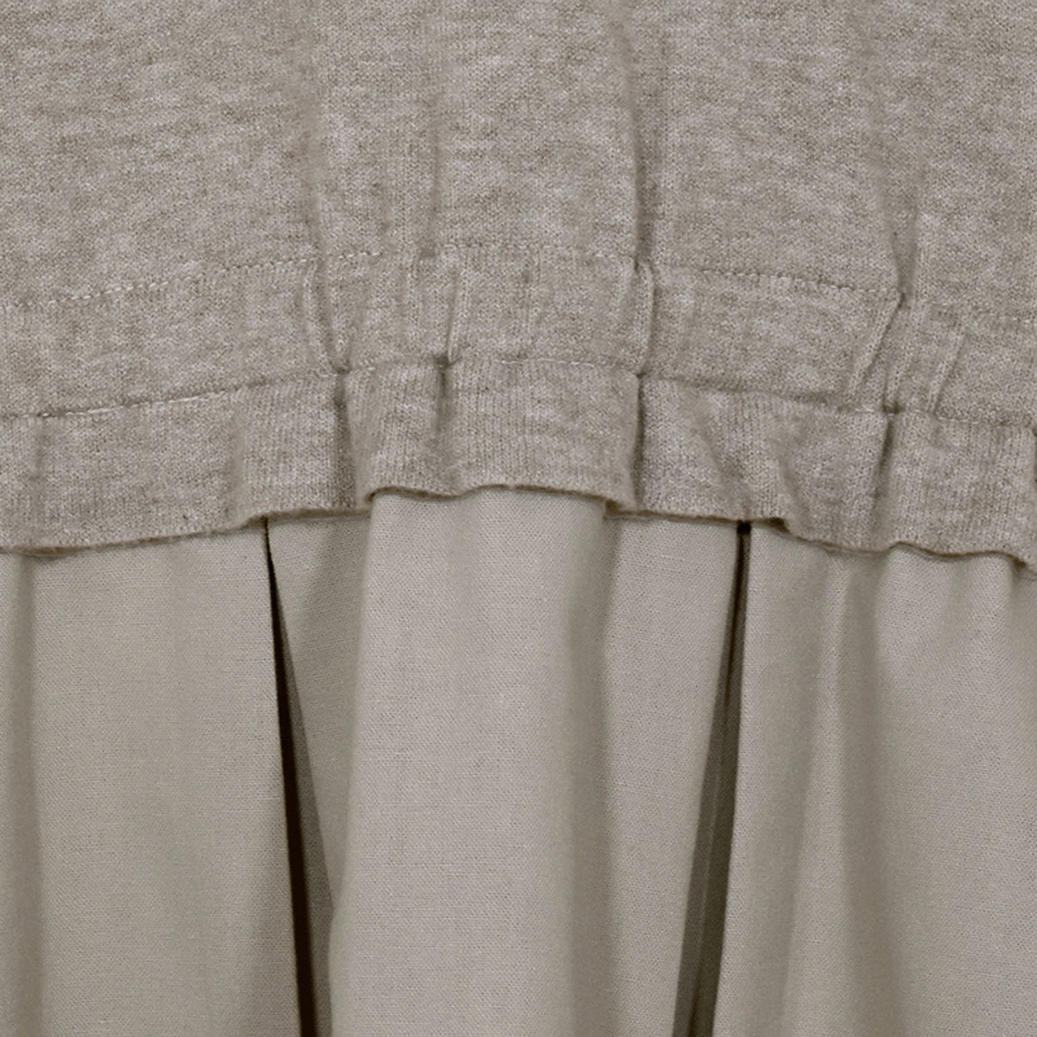 LILASIC コットンリネン布帛コンビプルオーバー - 画像5