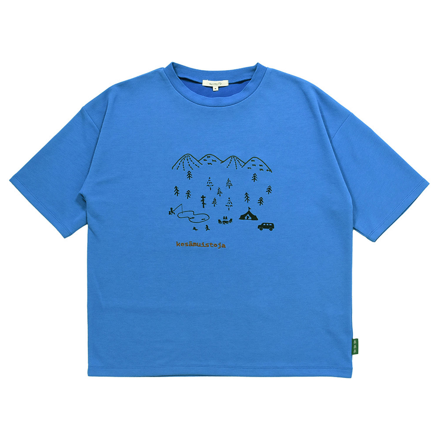 Keitto アウトドアの想い出Tシャツ - 画像9