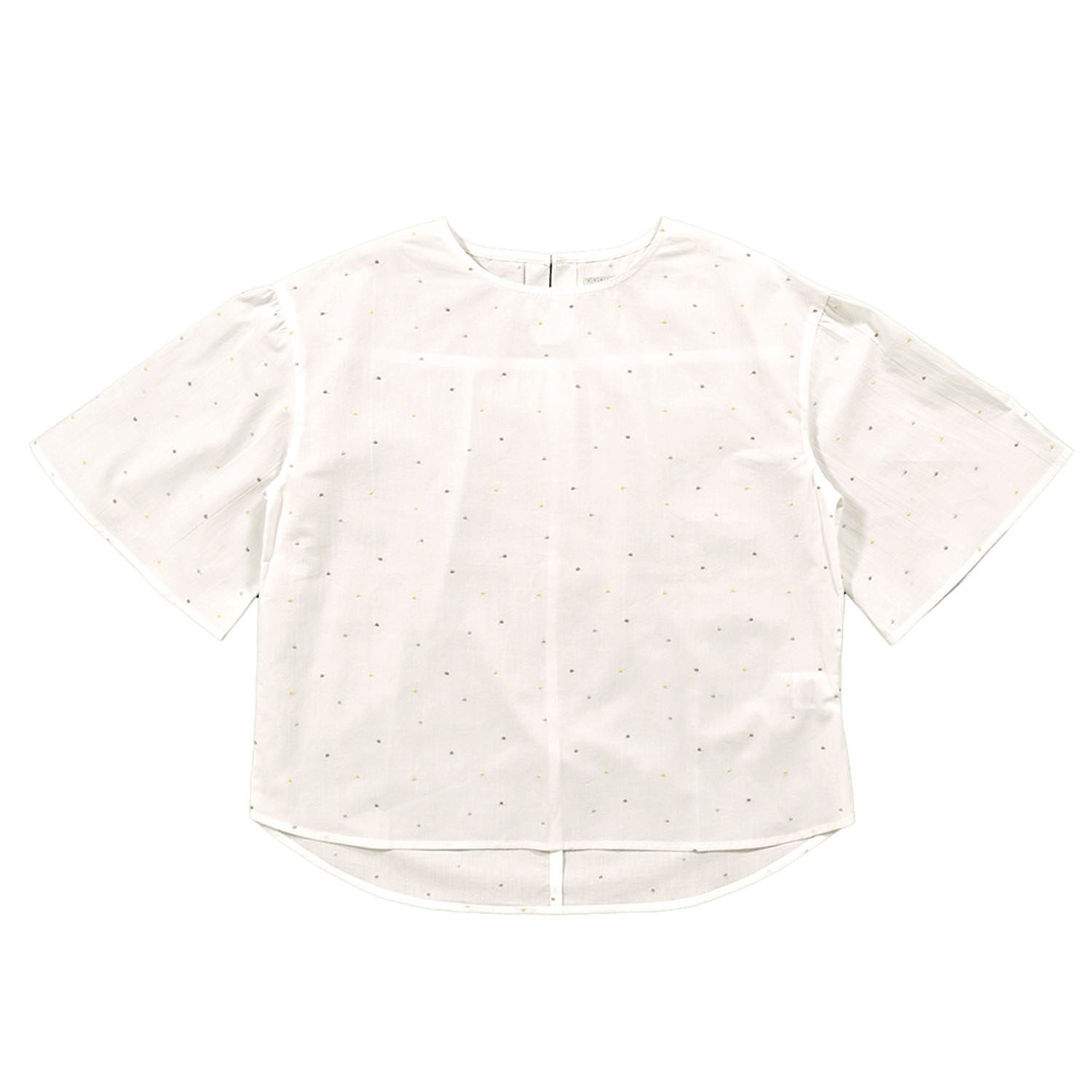 Keitto カラフルドット刺繍プルオーバー - 画像2