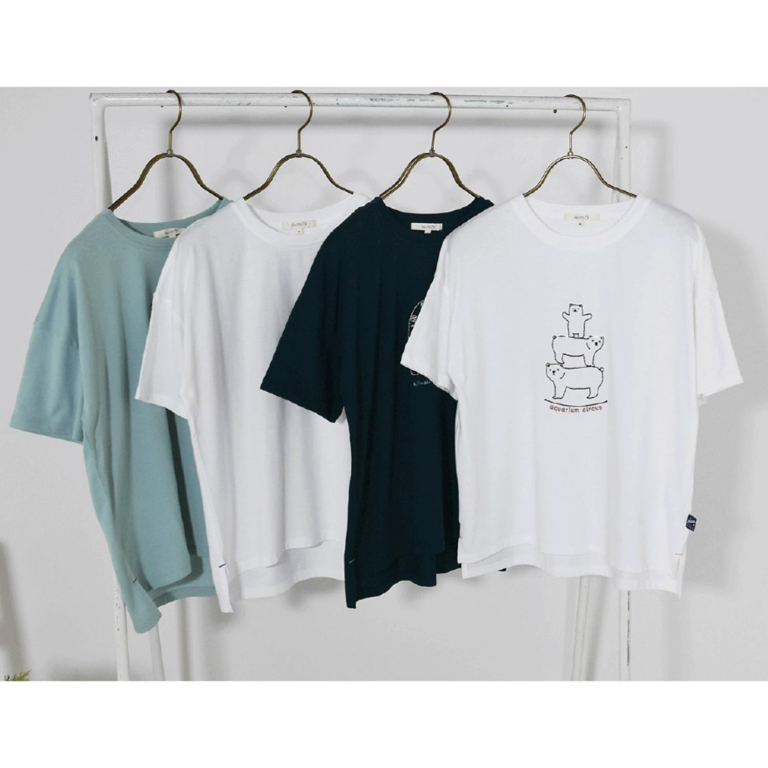 Keitto 水族館刺繍Tシャツ