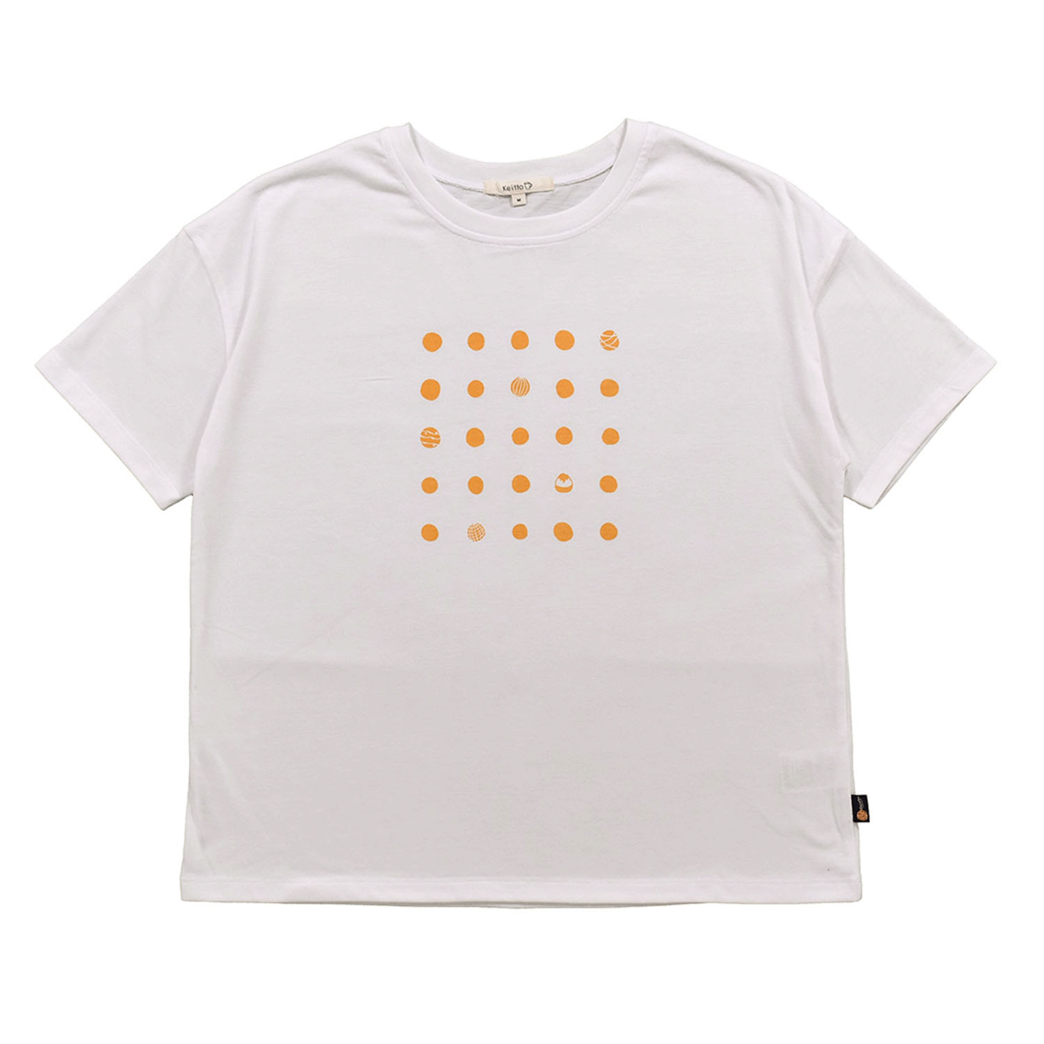 Keitto お祭りドットプリントTシャツ - 画像2