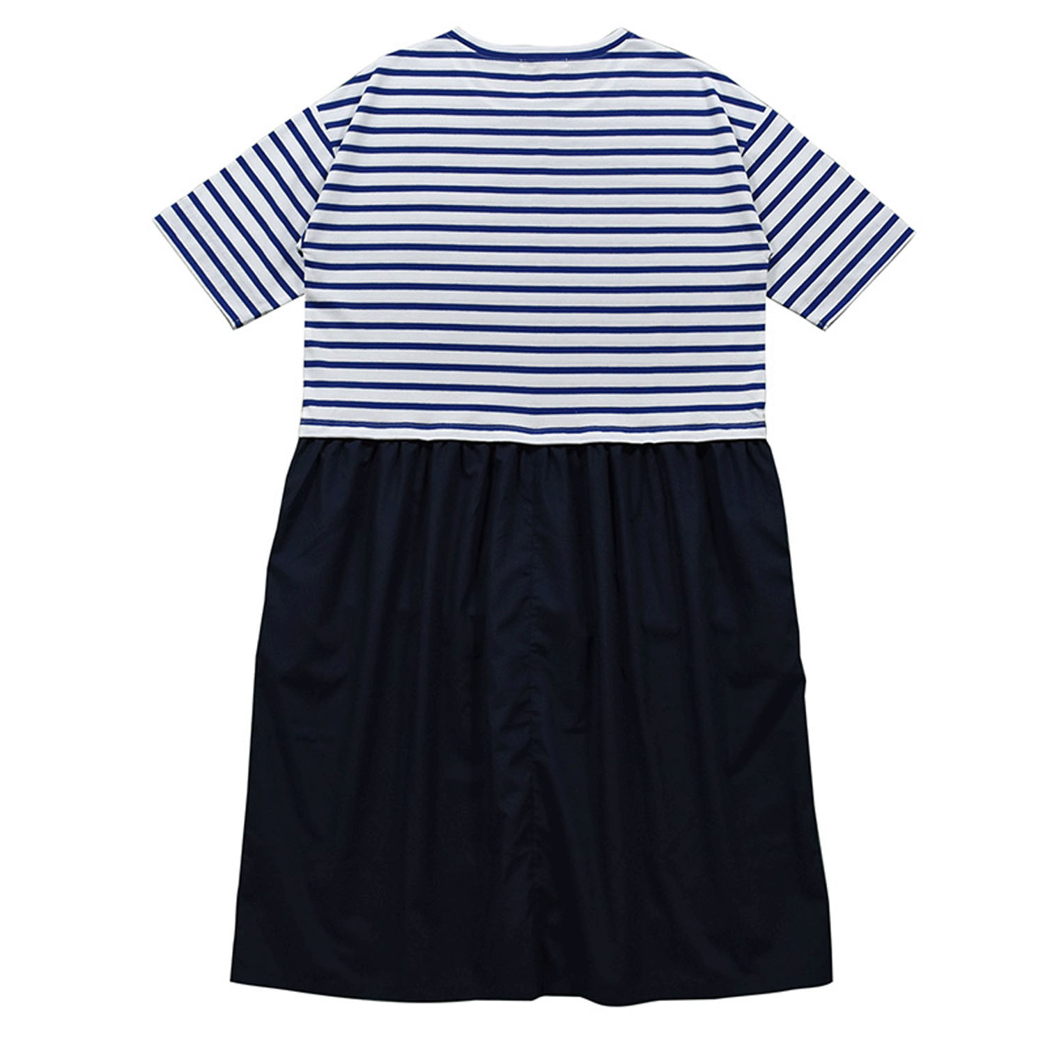 Keitto カット＆布帛ドッキングワンピース - 画像6