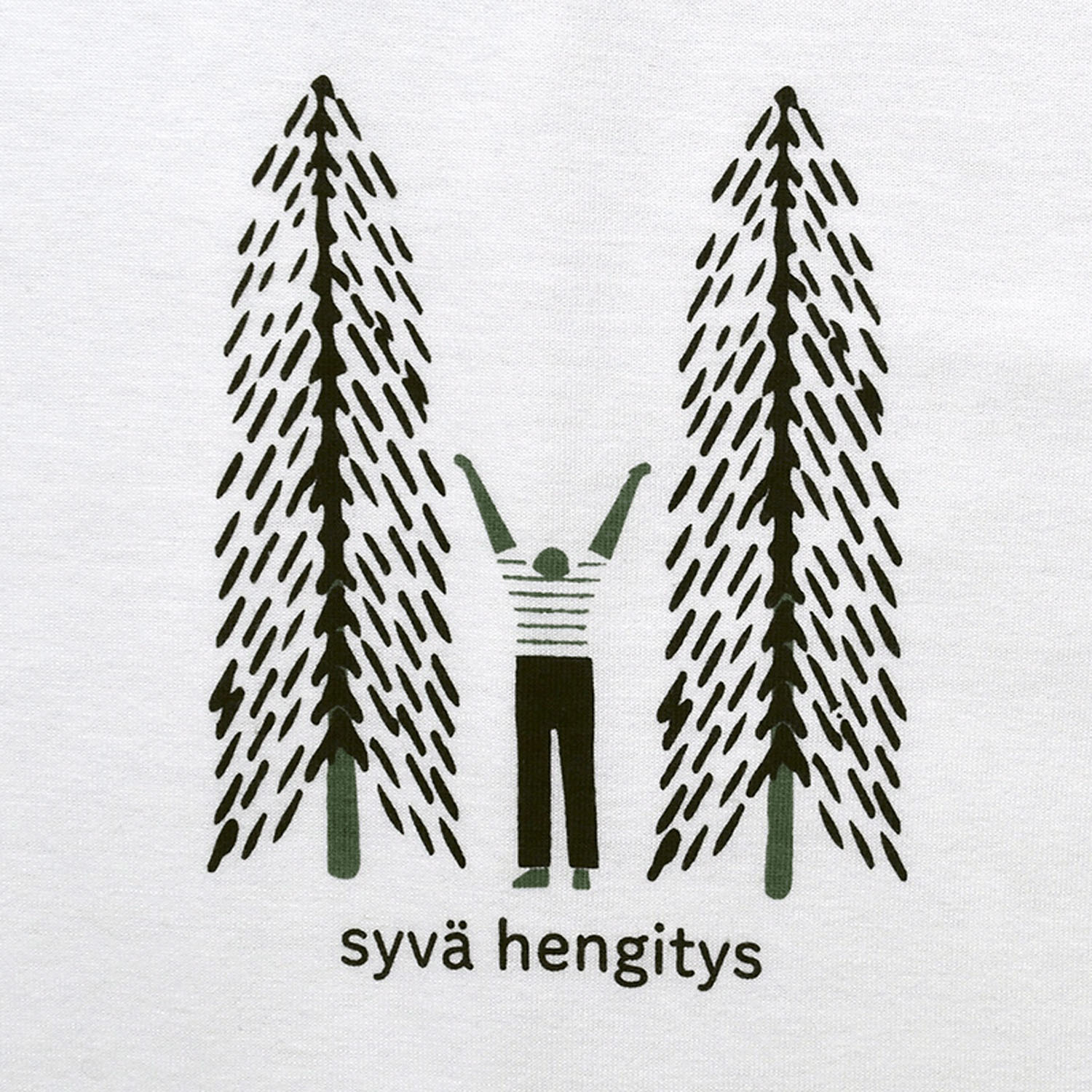 Keitto 森林深呼吸プリントTシャツ - 画像3