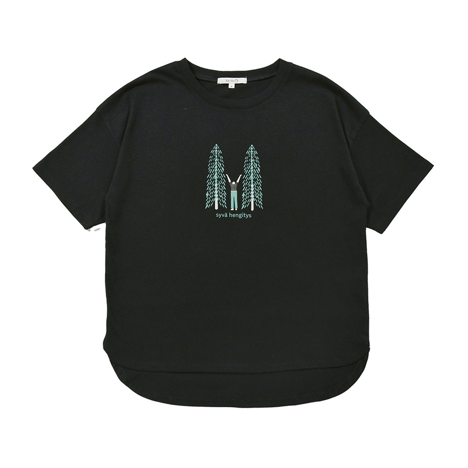 Keitto 森林深呼吸プリントTシャツ - 画像5