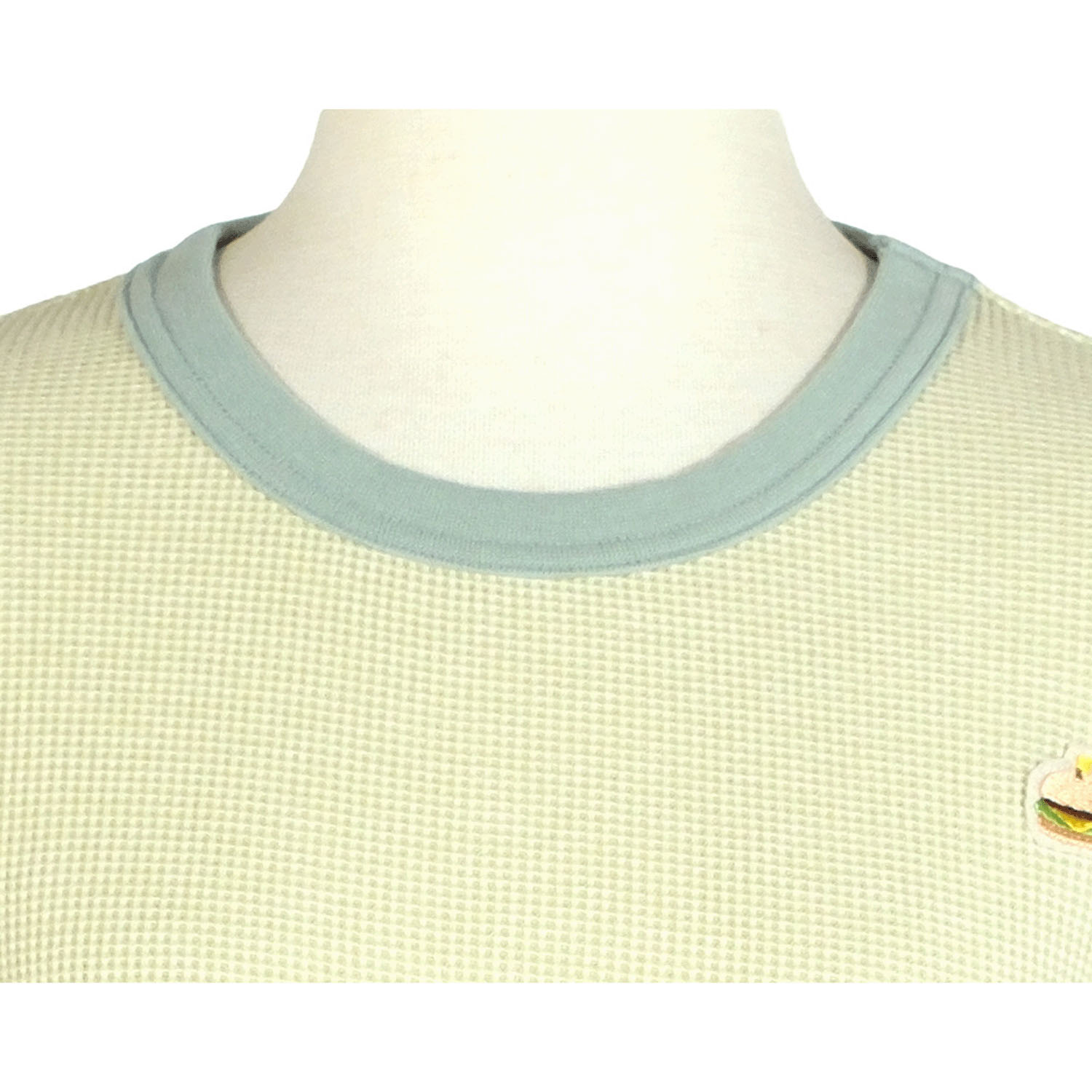 Keitto 配色ワッフル＆ボーダーリンガープルオーバー - 画像15