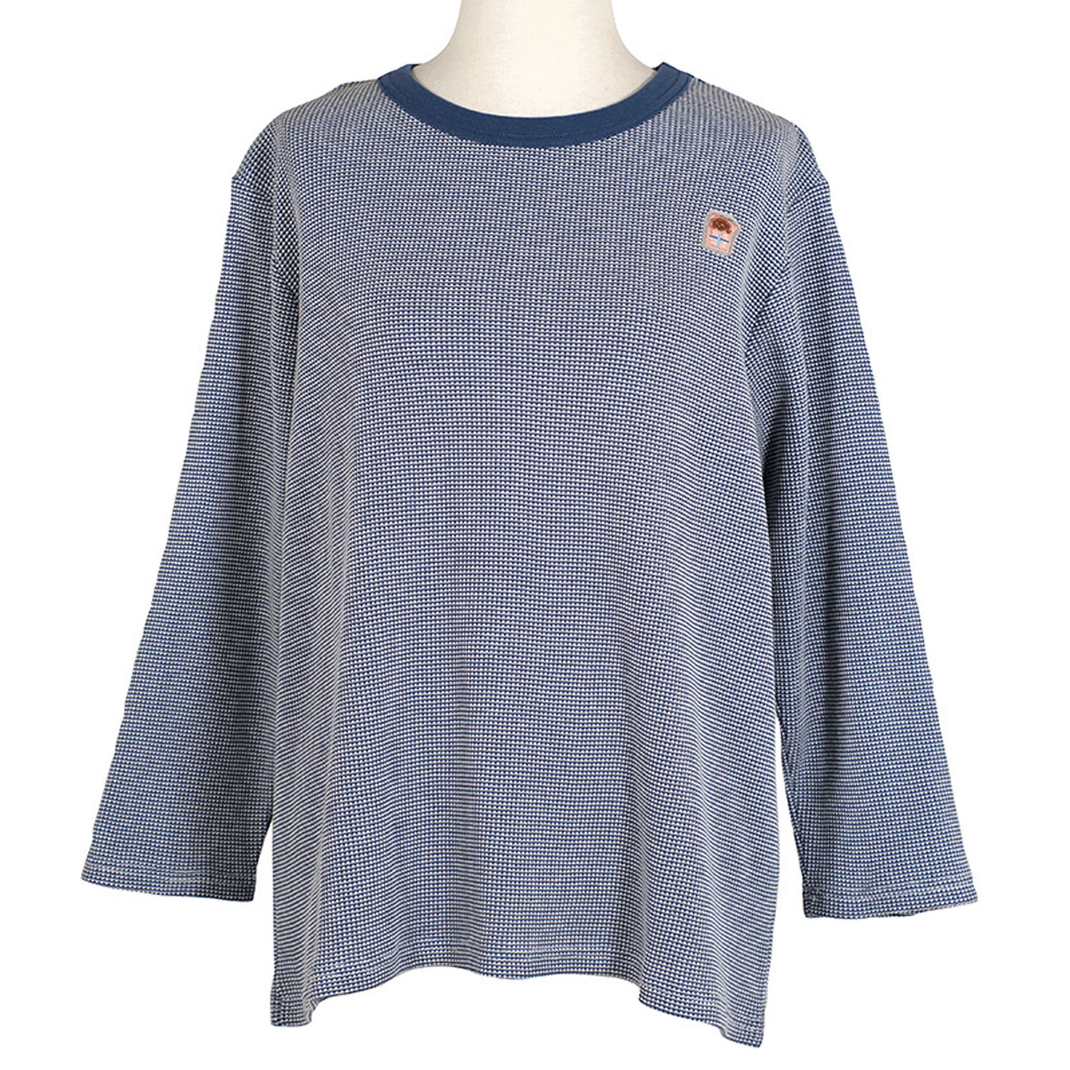 Keitto 配色ワッフル＆ボーダーリンガープルオーバー - 画像17