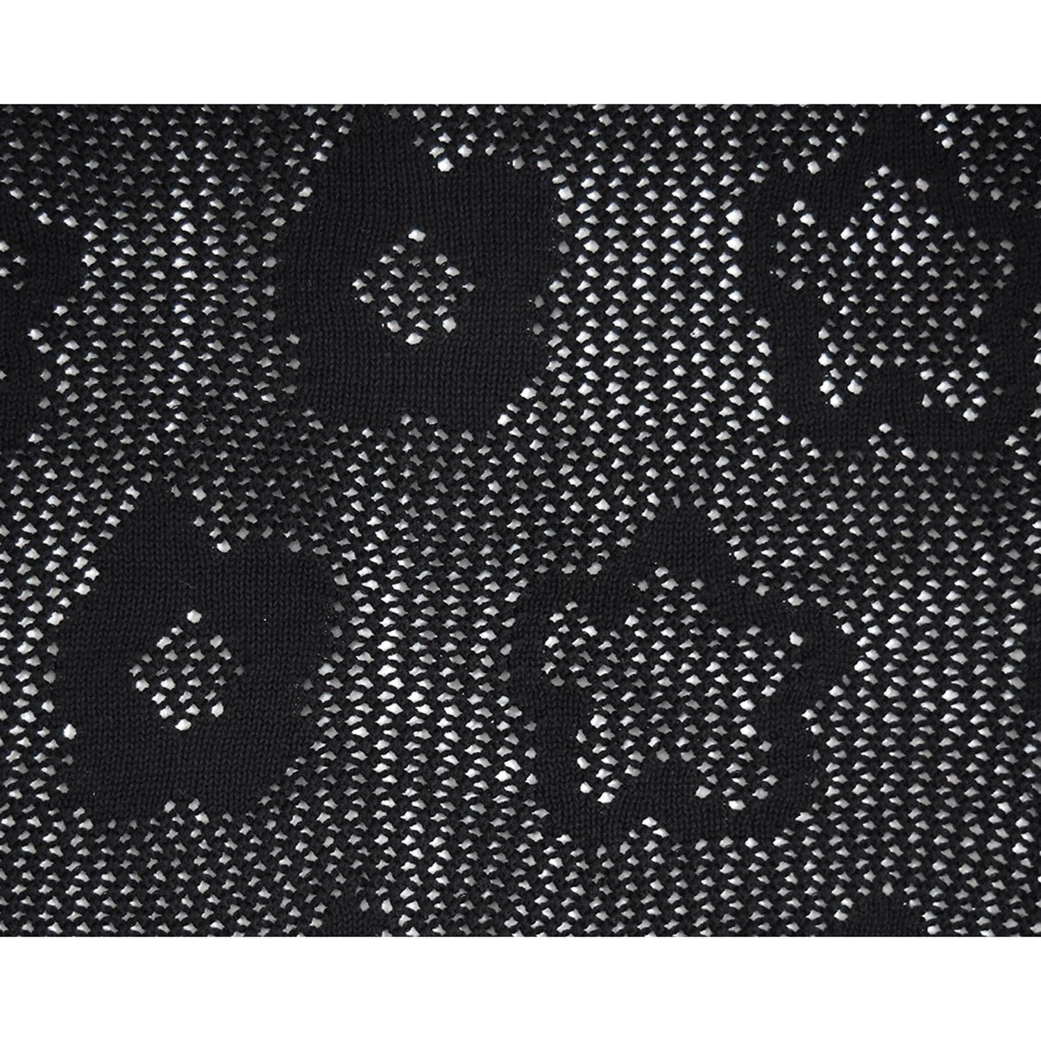 Keitto お花メッシュジャカードニットカーディガン - 画像4