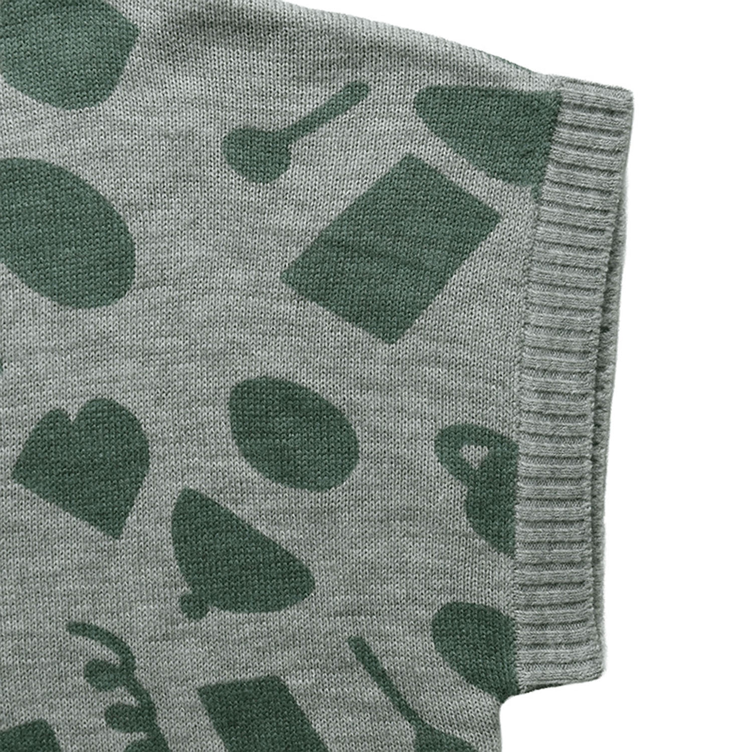 Keitto リュッケなひととき柄プリントベスト - 画像5