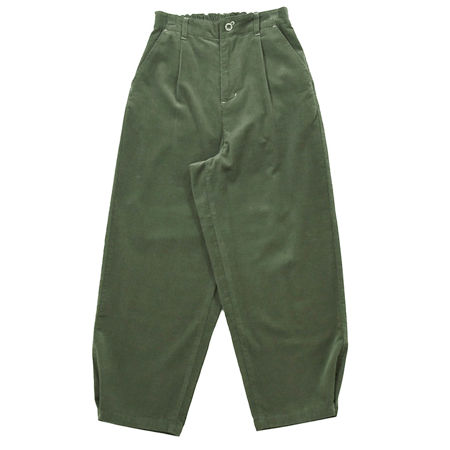 Keitto 刺し子風刺繍入りストレートパンツ - 画像8