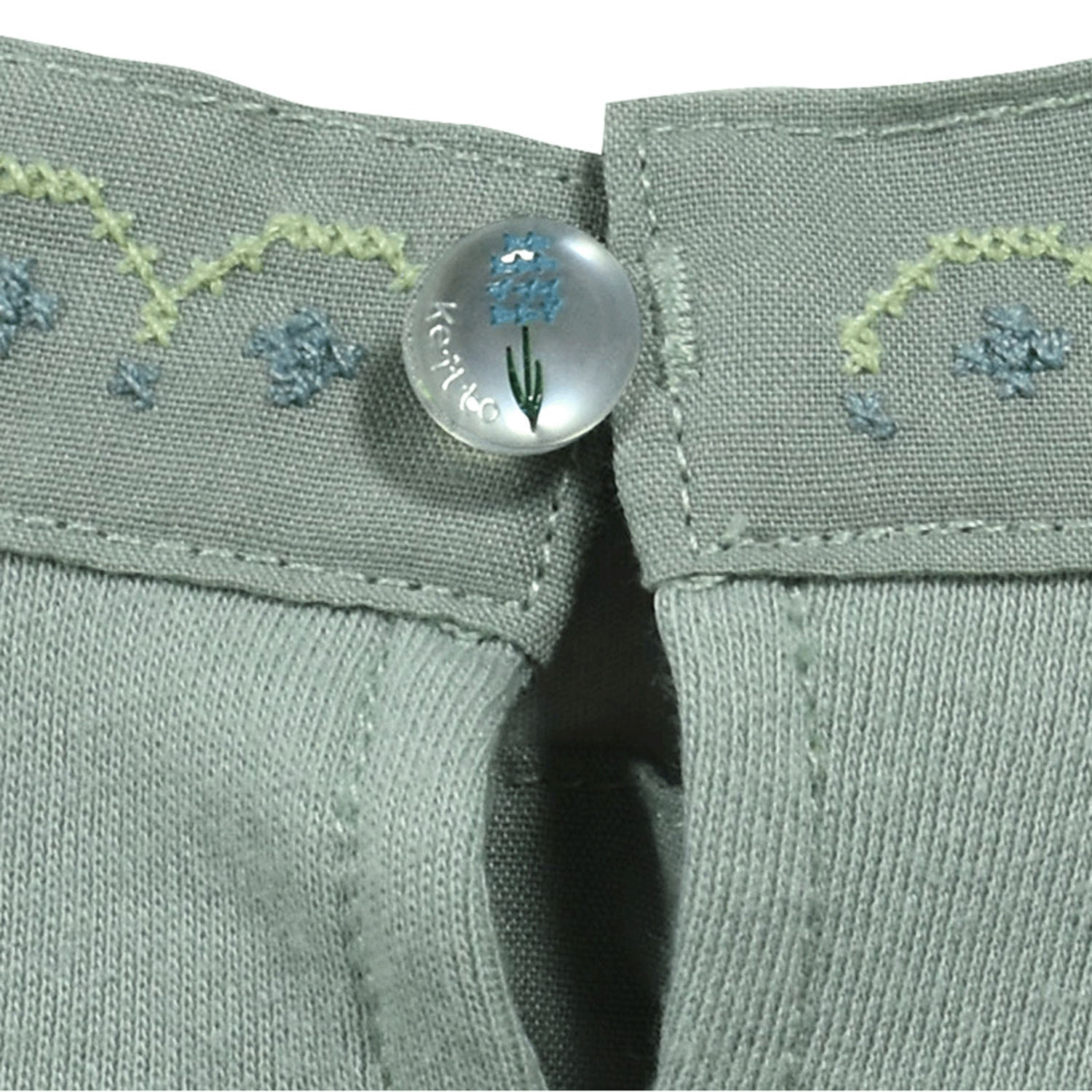 Keitto 布帛襟刺繍入りカットプルオーバー - 画像13