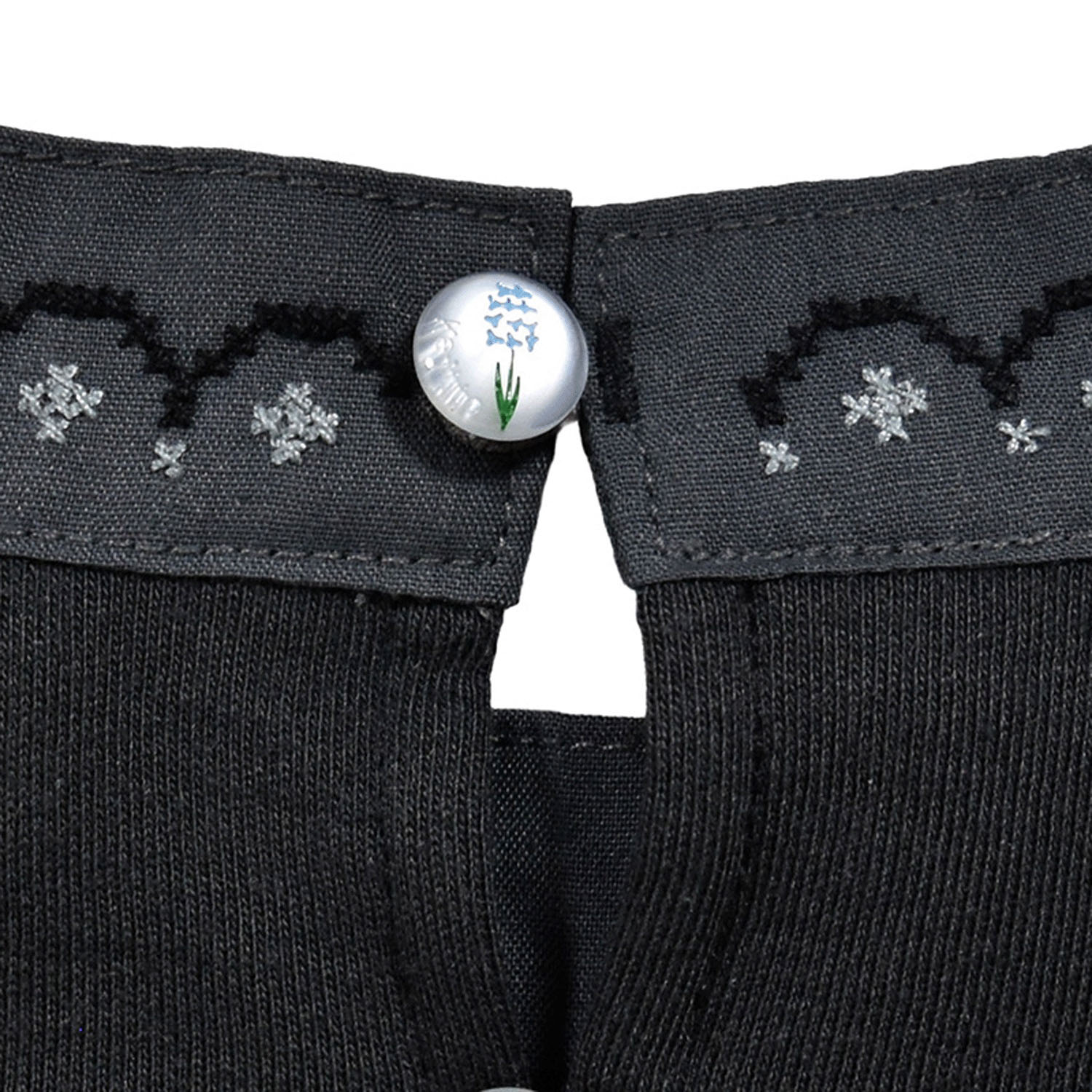 Keitto 布帛襟刺繍入りカットプルオーバー - 画像3