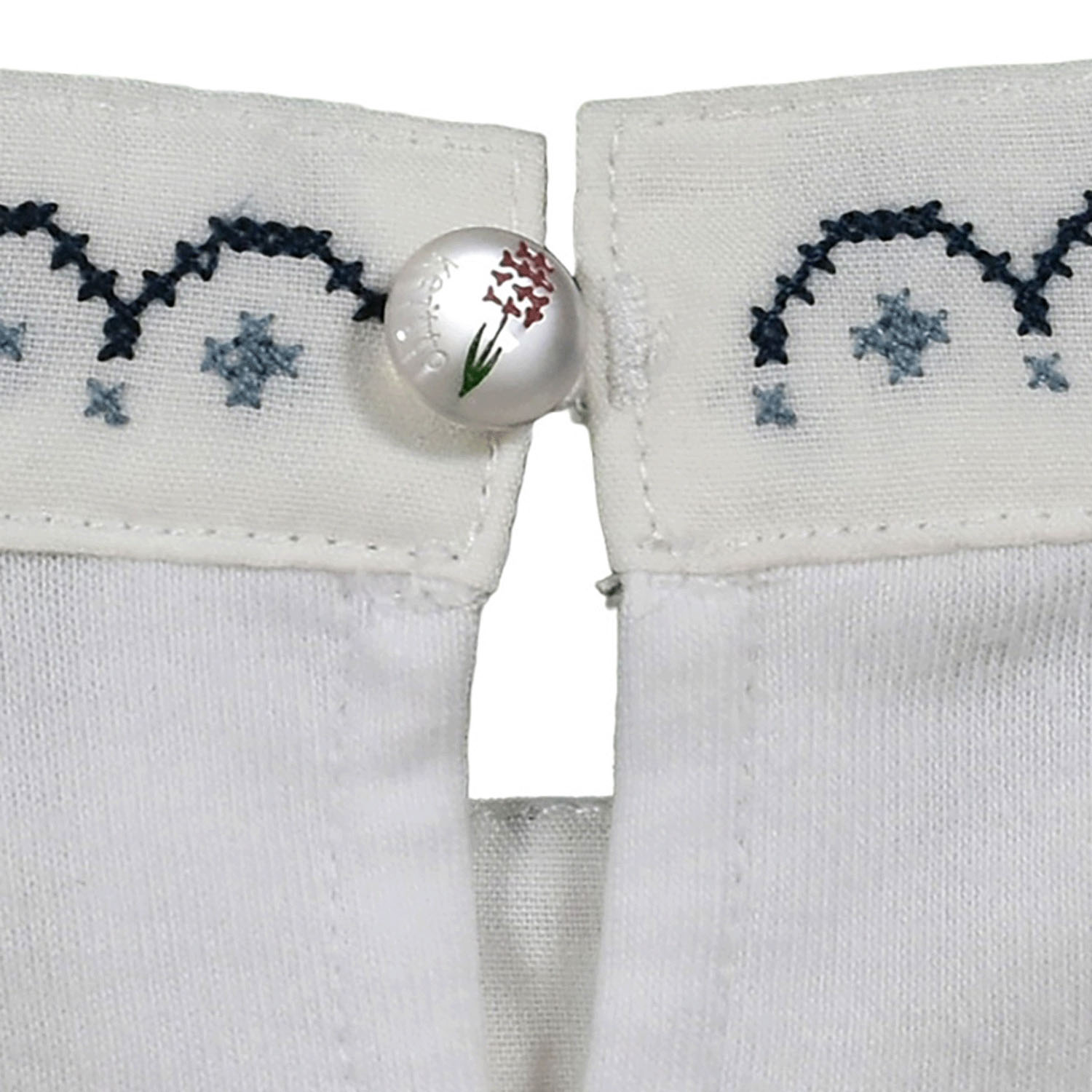 Keitto 布帛襟刺繍入りカットプルオーバー - 画像5