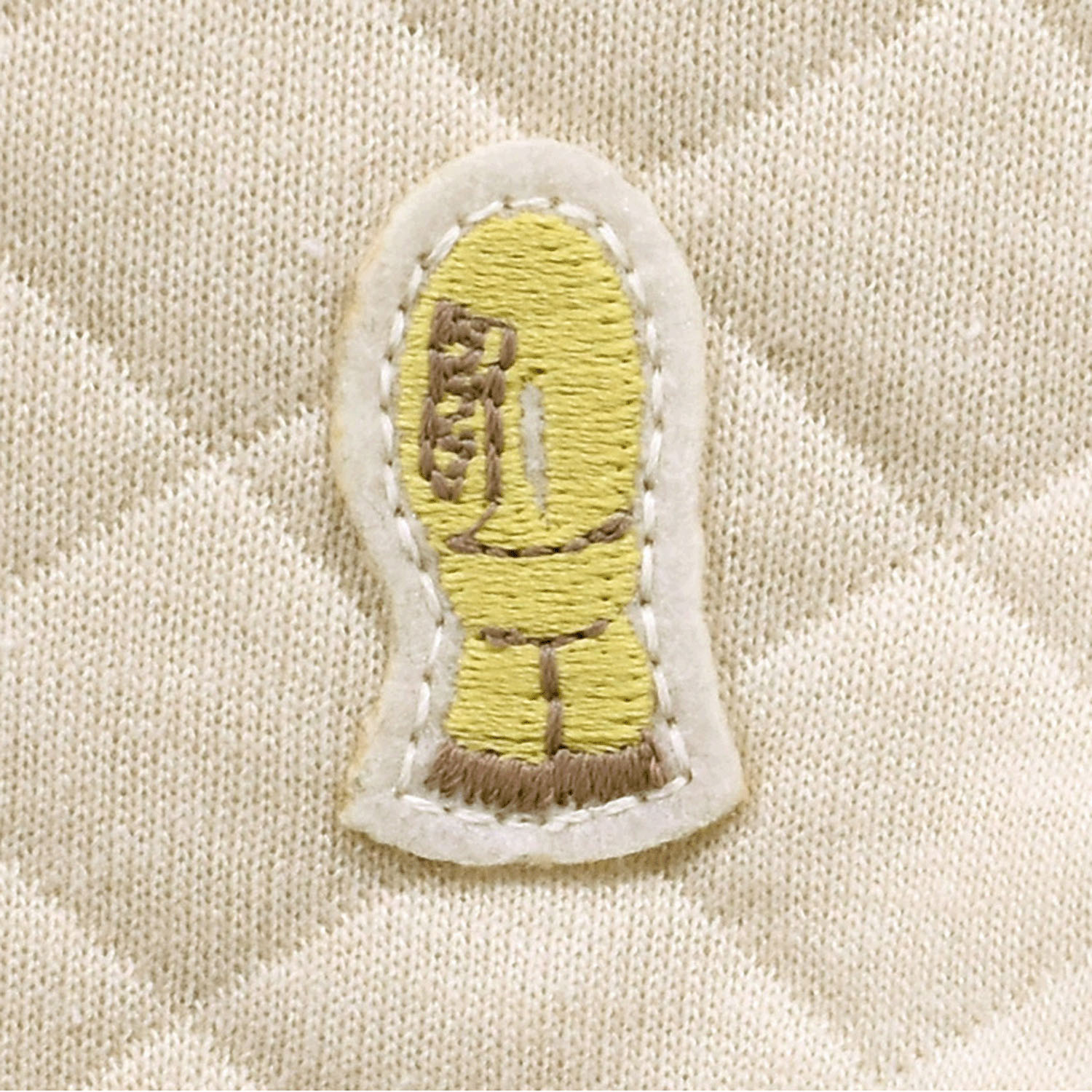 Keitto ぽかぽかワッペン付きニットキルトプルオーバー - 画像5