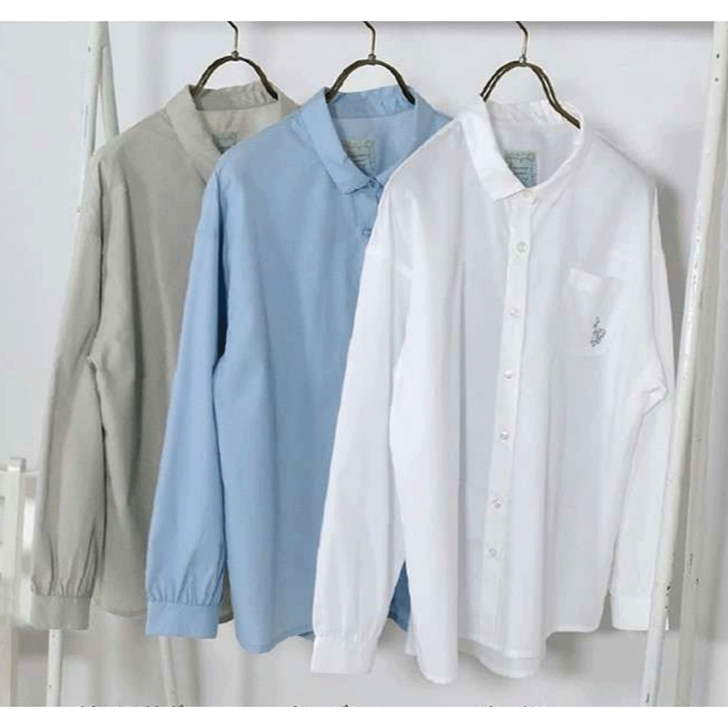 Keitto つながる刺繍入りシャツ