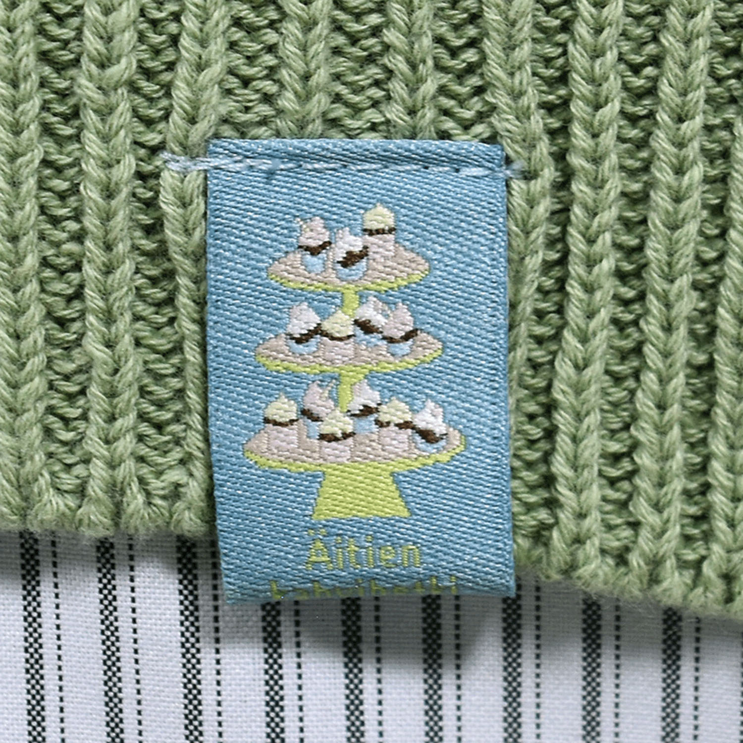 Keitto布帛ドッキングニットプルオーバー - 画像7