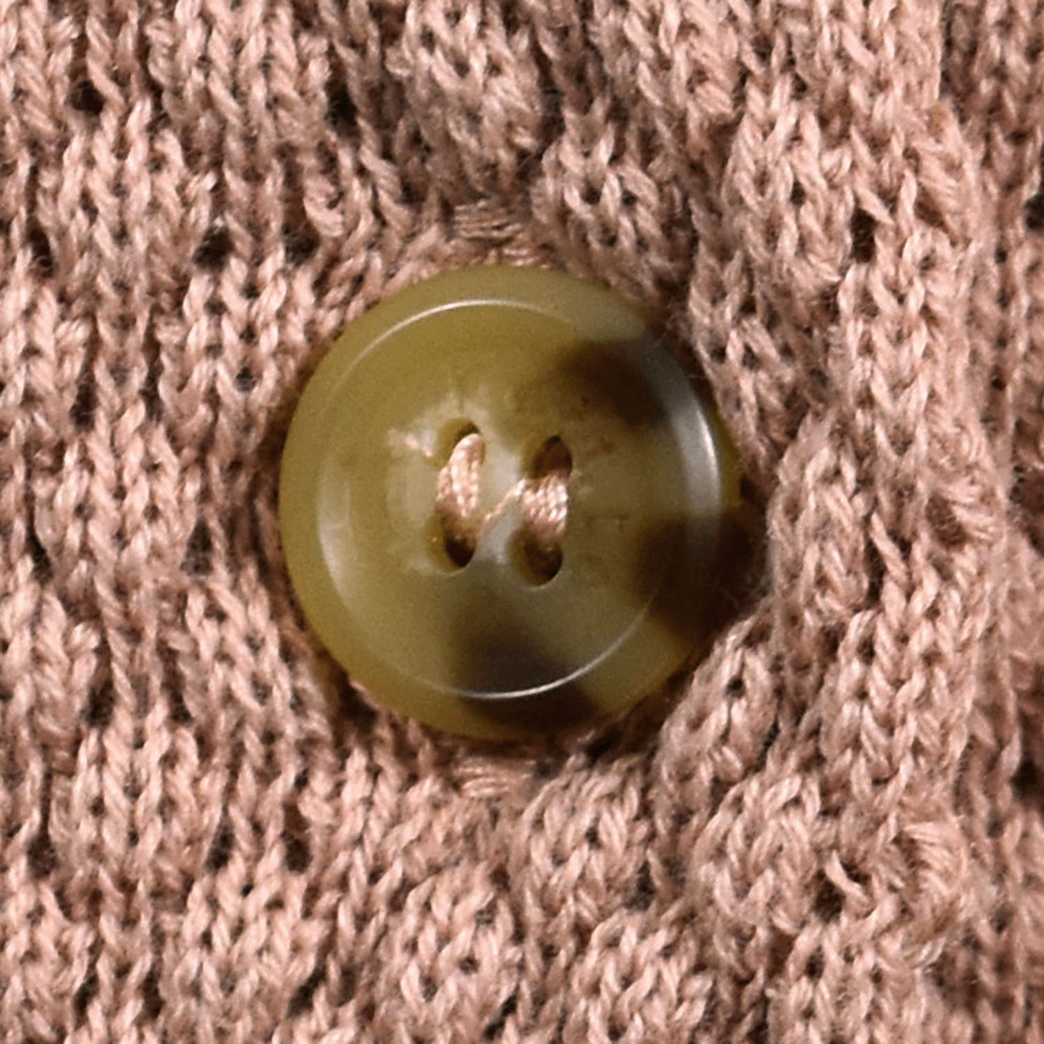 Keittoいろいろボタン春色カーディガン - 画像5