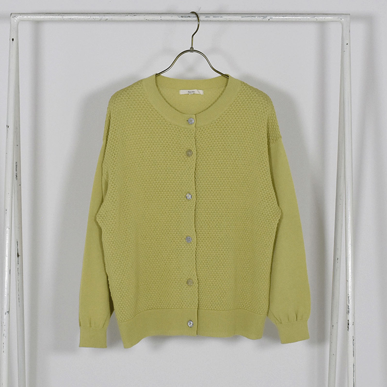 Keittoいろいろボタン春色カーディガン - 画像8