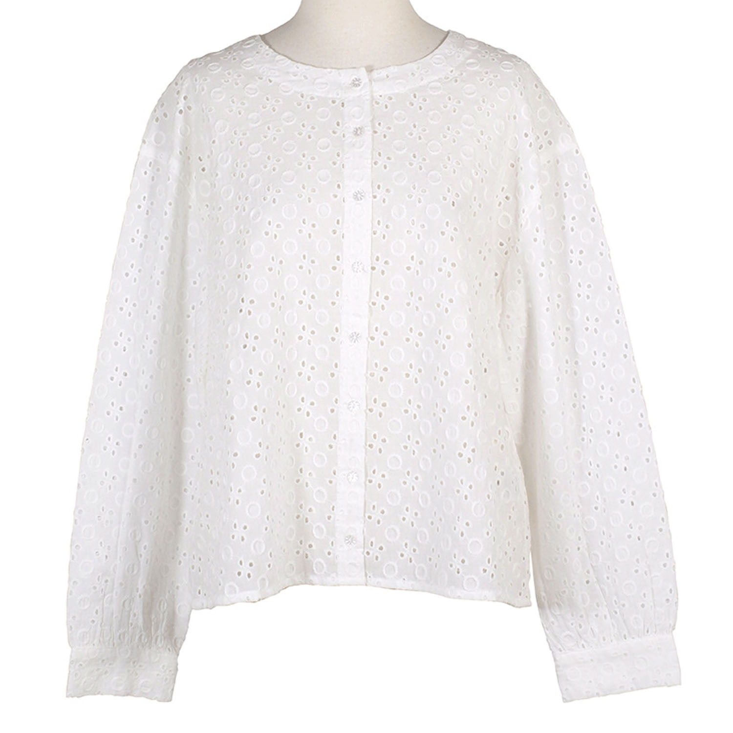 Keitto オーバーレースシャツ