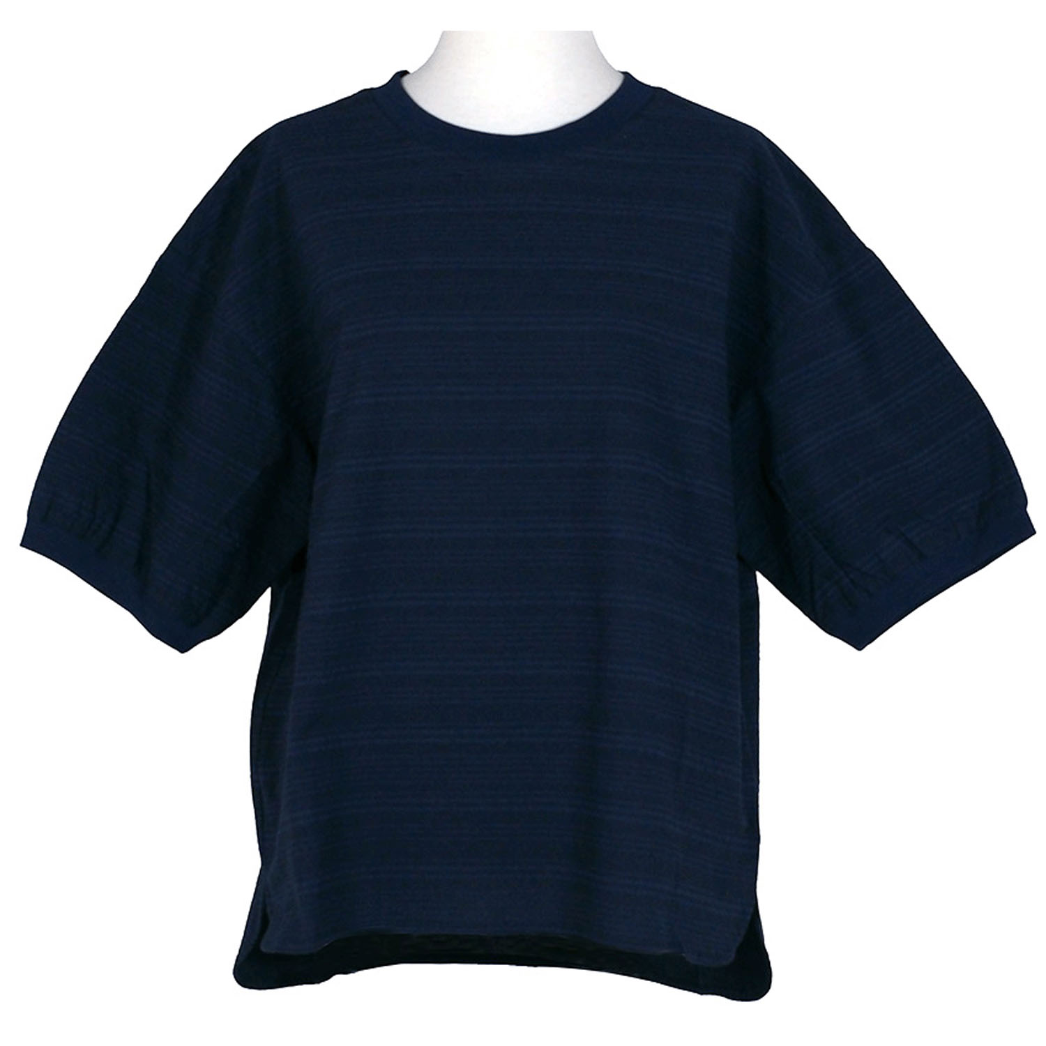 Keitto プレート付きボーダーTブラウス - 画像10