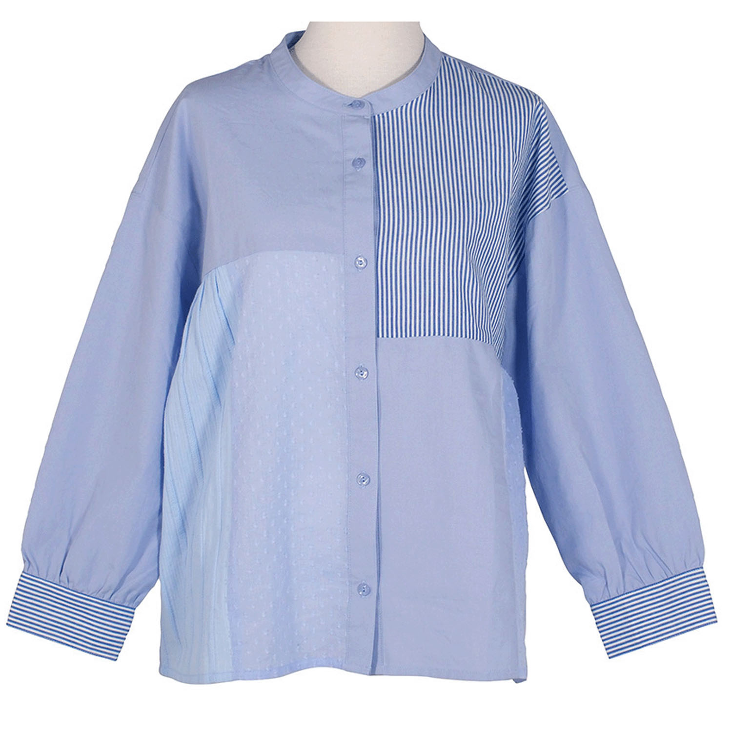 Keitto パッチワークシャツ - 画像4