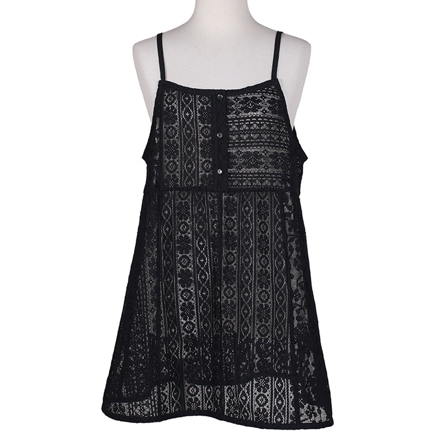 Keitto レース＆ドットキャミソール - 画像2