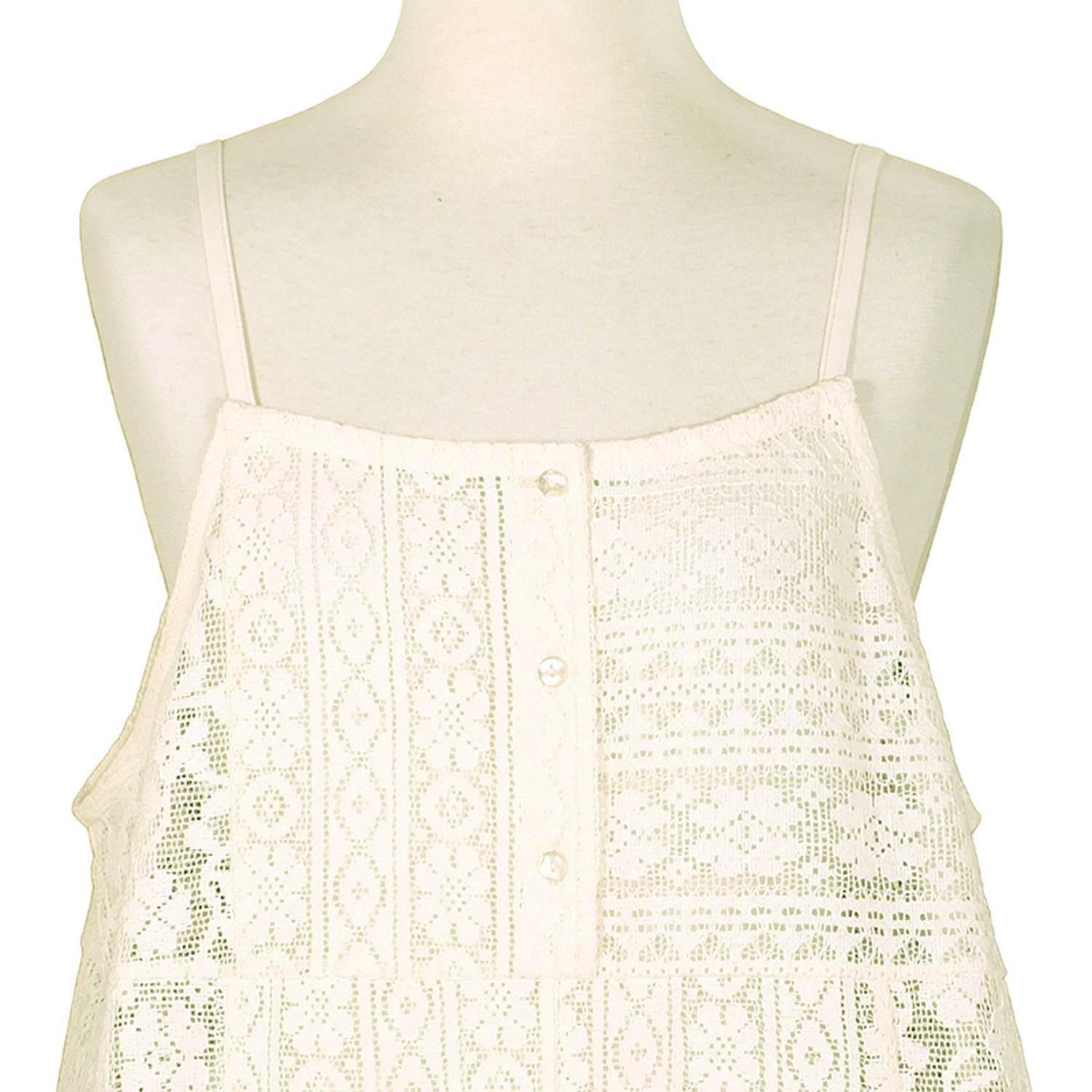 Keitto レース＆ドットキャミソール - 画像10