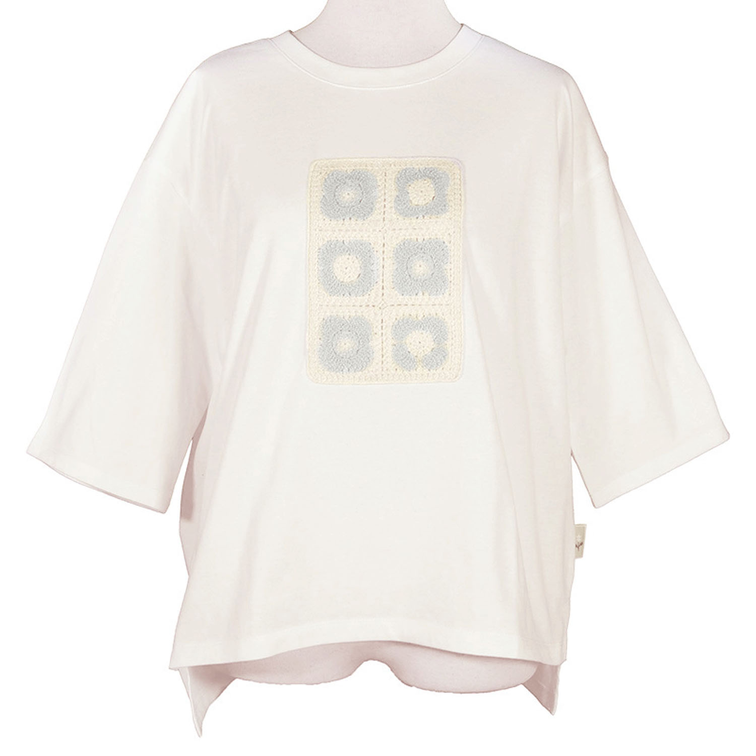 Keitto かぎ針モチーフTシャツ - 画像2