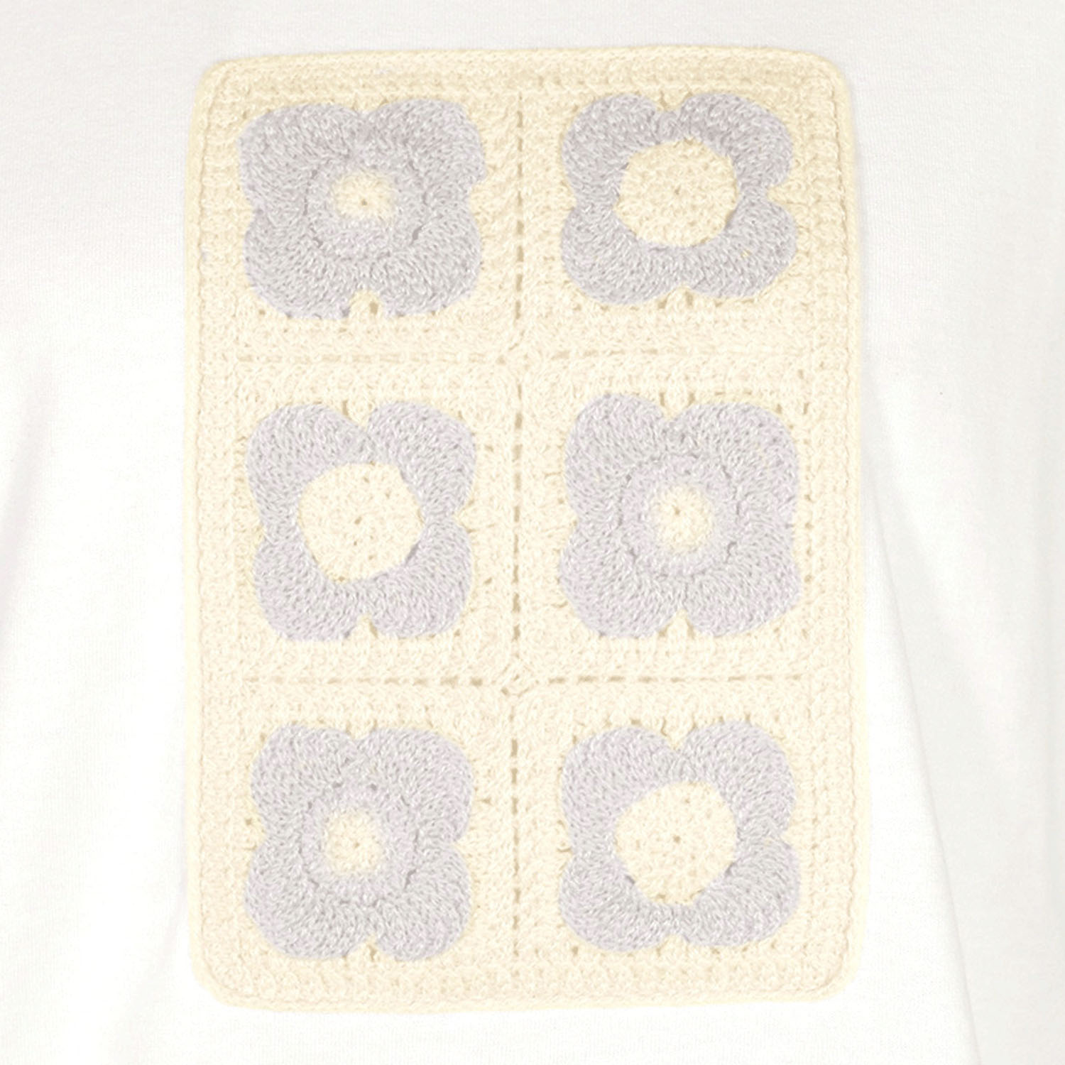 Keitto かぎ針モチーフTシャツ - 画像3