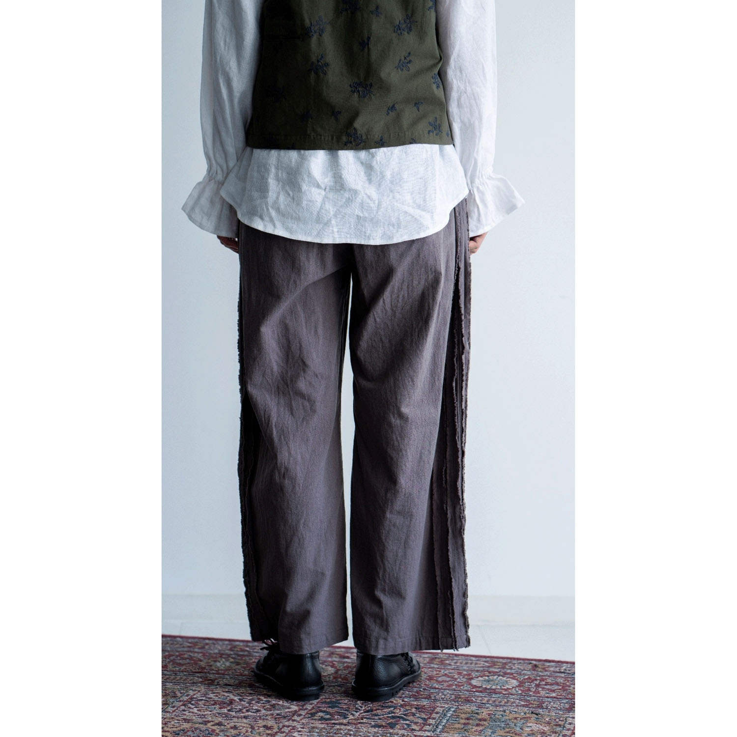 【Insta Live】ista－ire サイドテープパンツ - 画像3