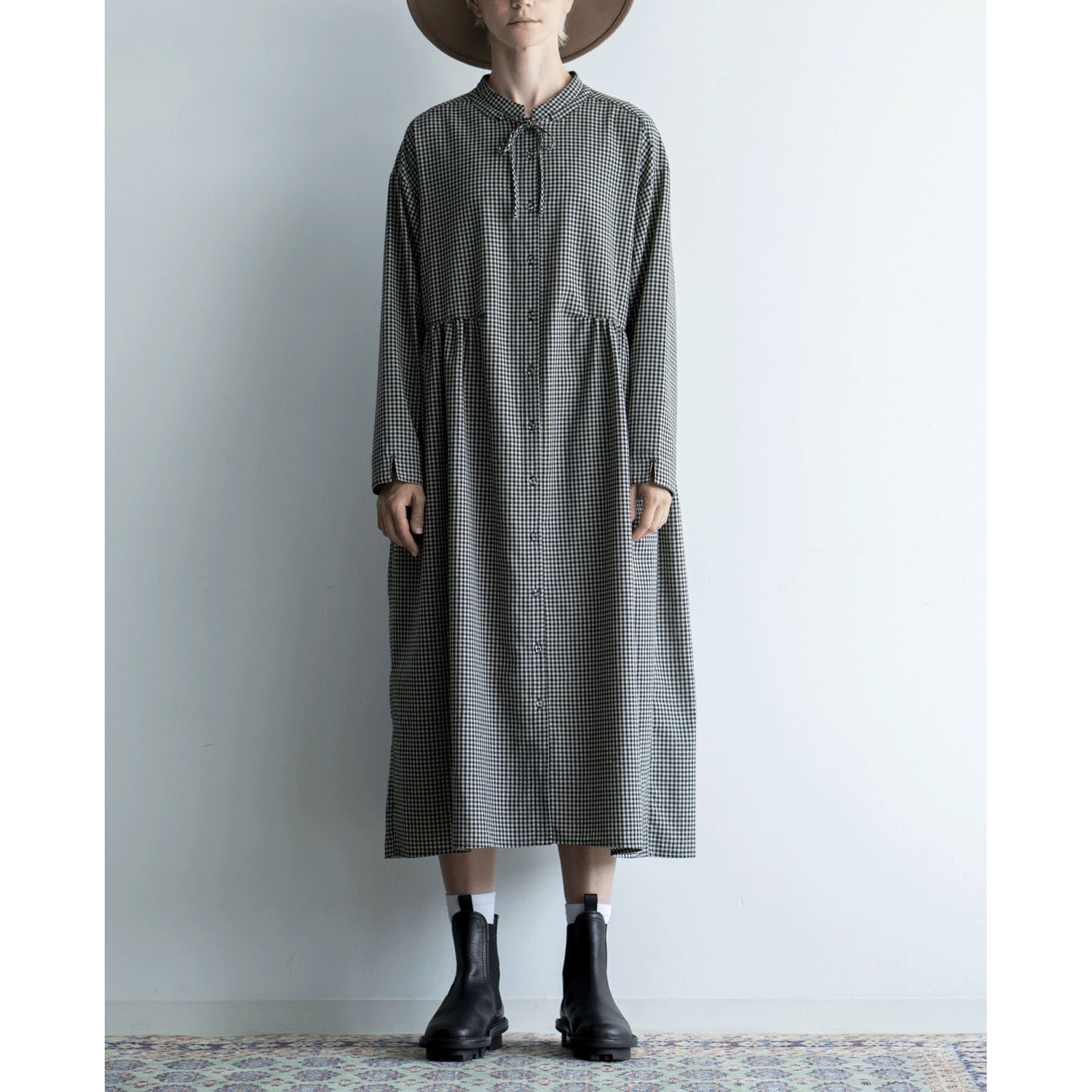 【Insta Live】ista－ire  ドロストネックワンピース