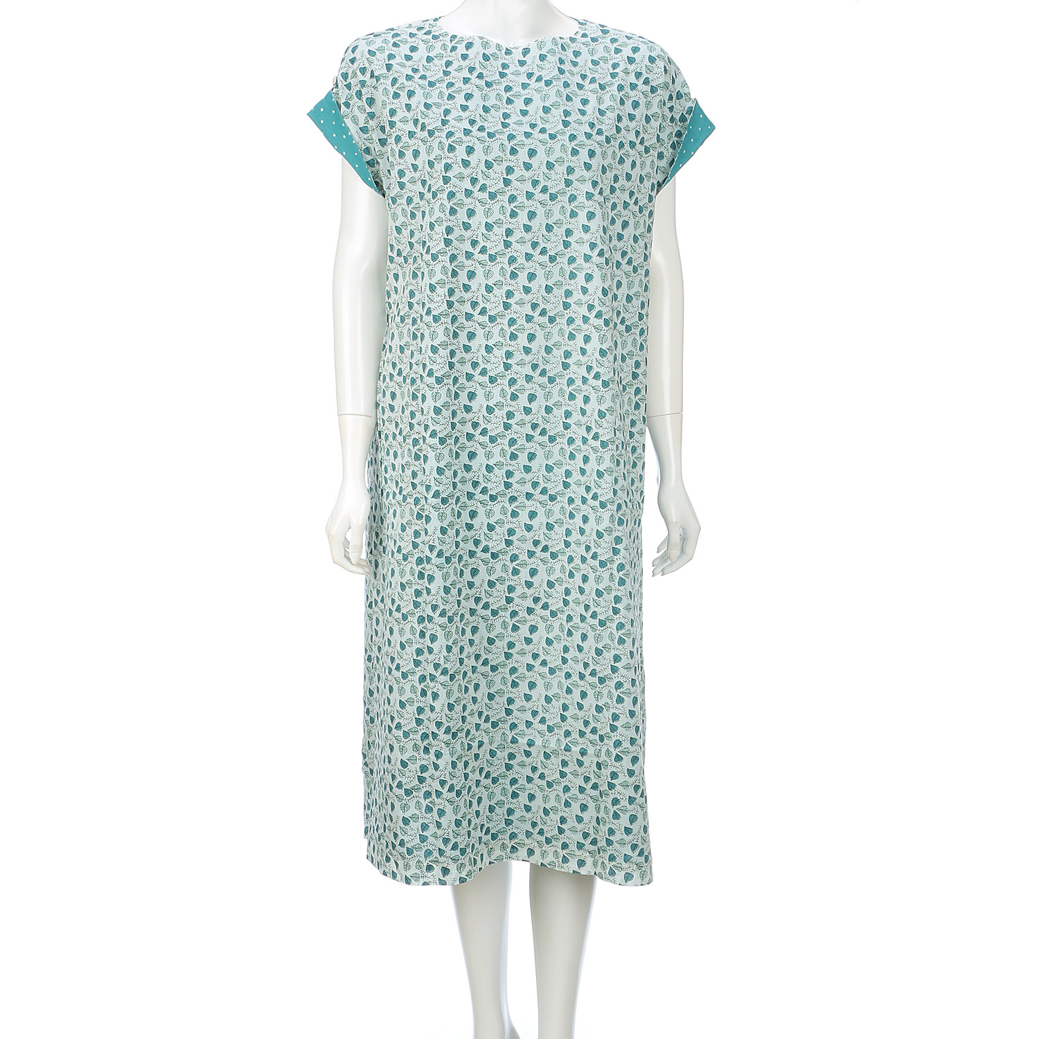 東京かんかん リーフ＆ドットプリントリバーシブルワンピース - 画像11