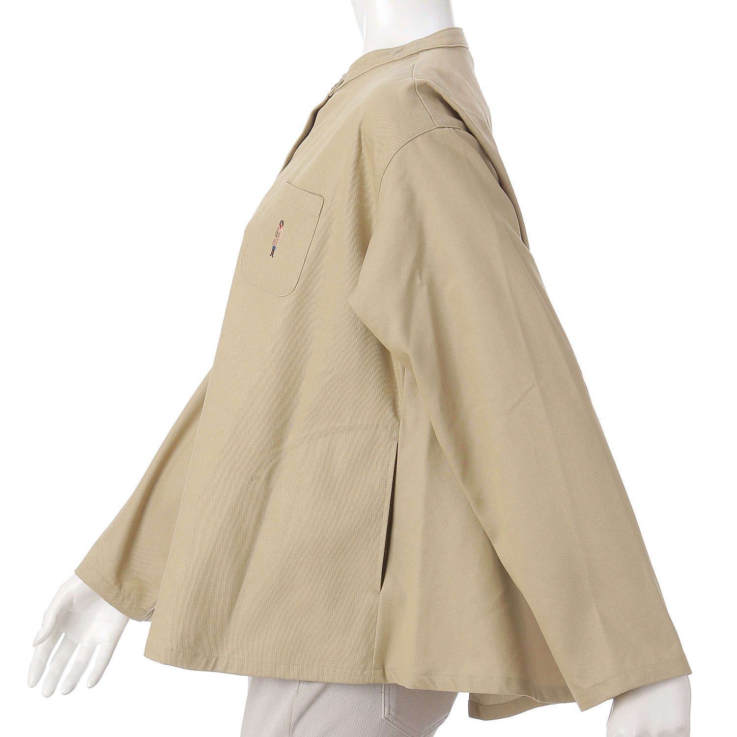 Parkes 羽織ジャケット風ポケット付シャツ - 画像2