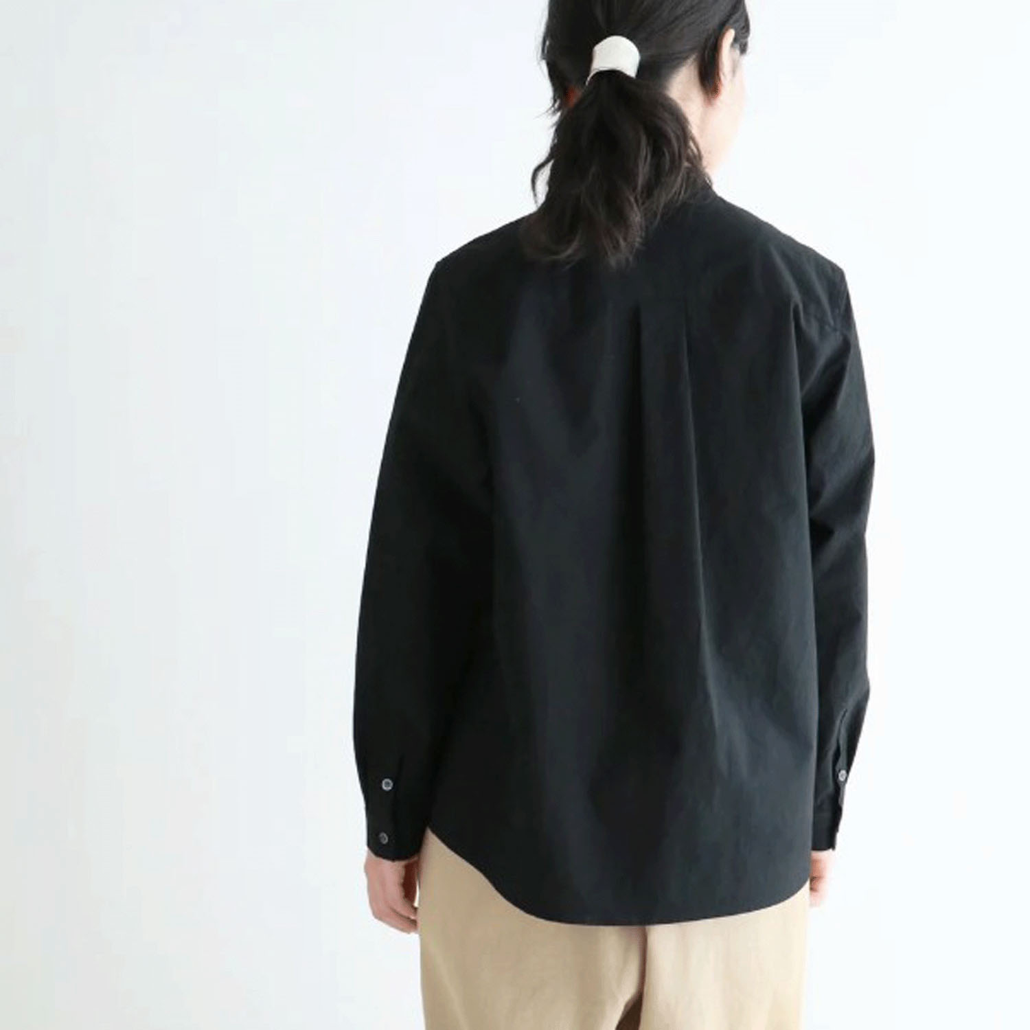 【お取り寄せ】pot－pourri 定番エームスタンドカラーシャツ - 画像8