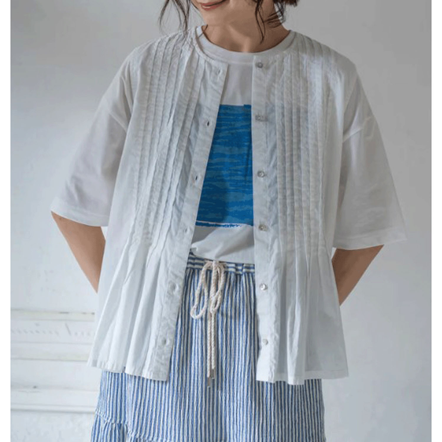 YARRA ハンドペイントプリントTEE - 画像5