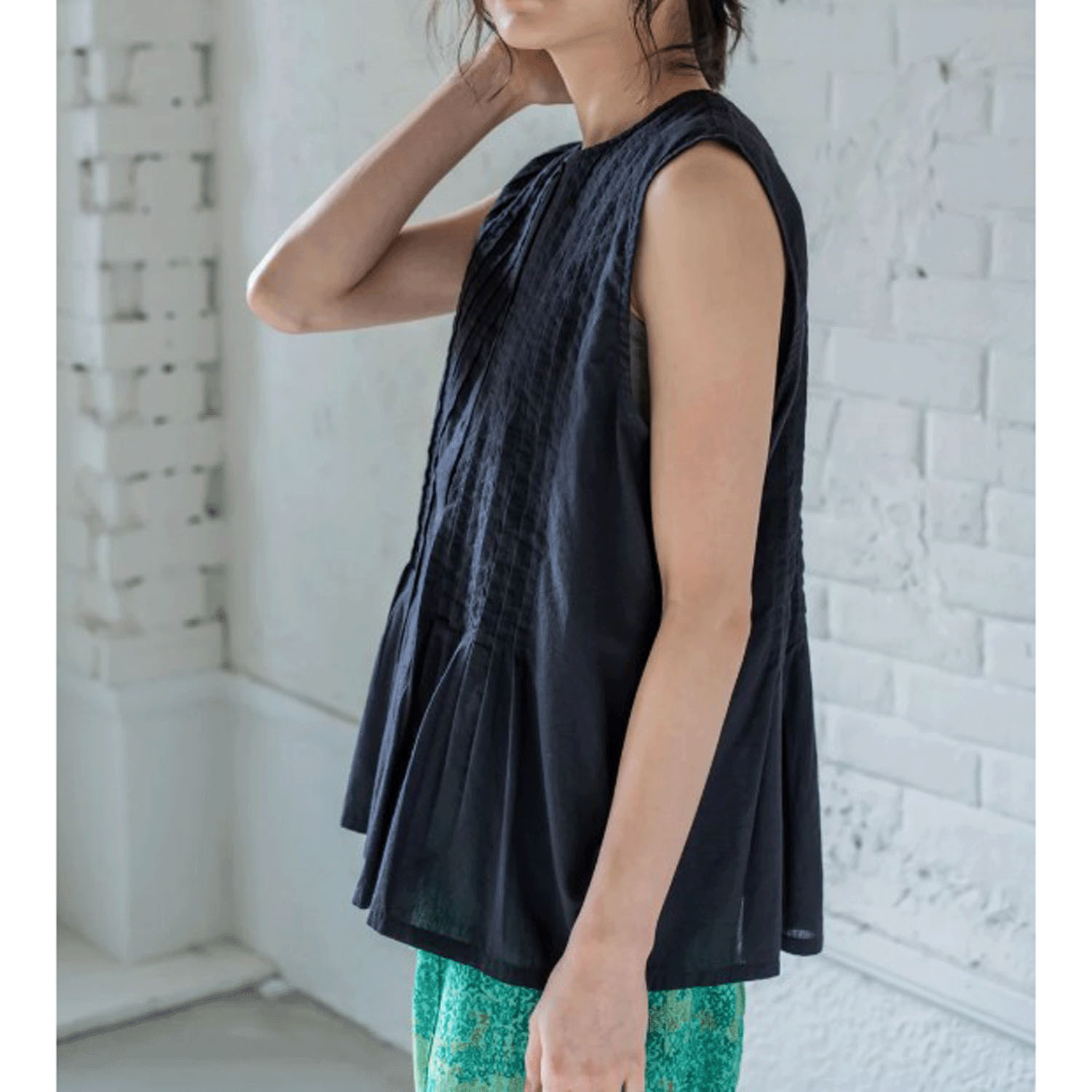 YARRA INDIAピンタックベスト - 画像12