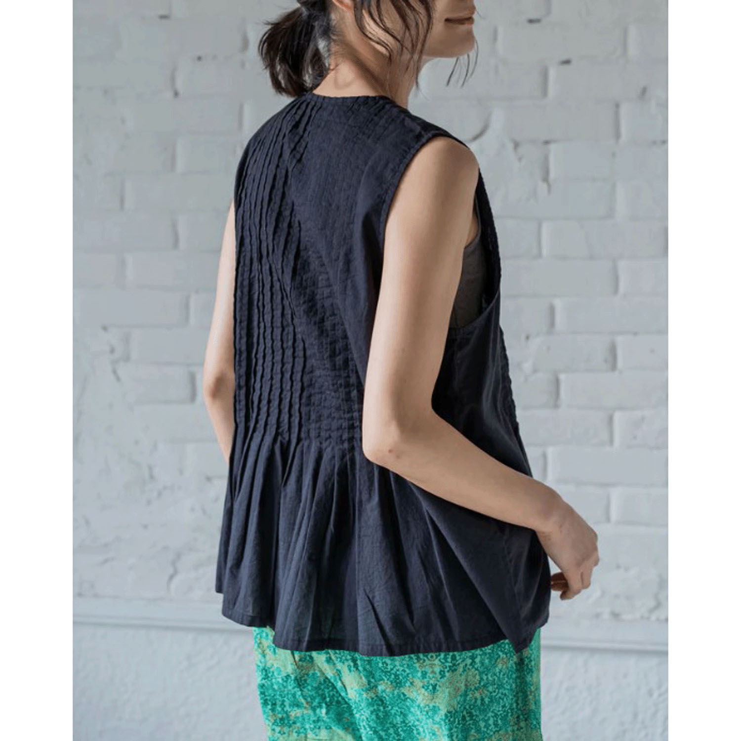 YARRA INDIAピンタックベスト - 画像13