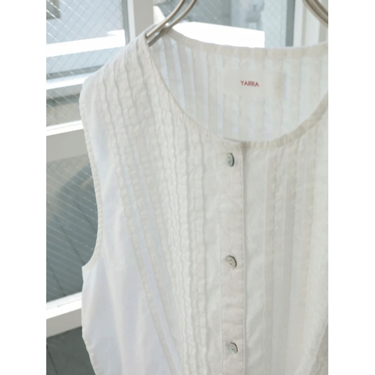 YARRA INDIAピンタックベスト - 画像4
