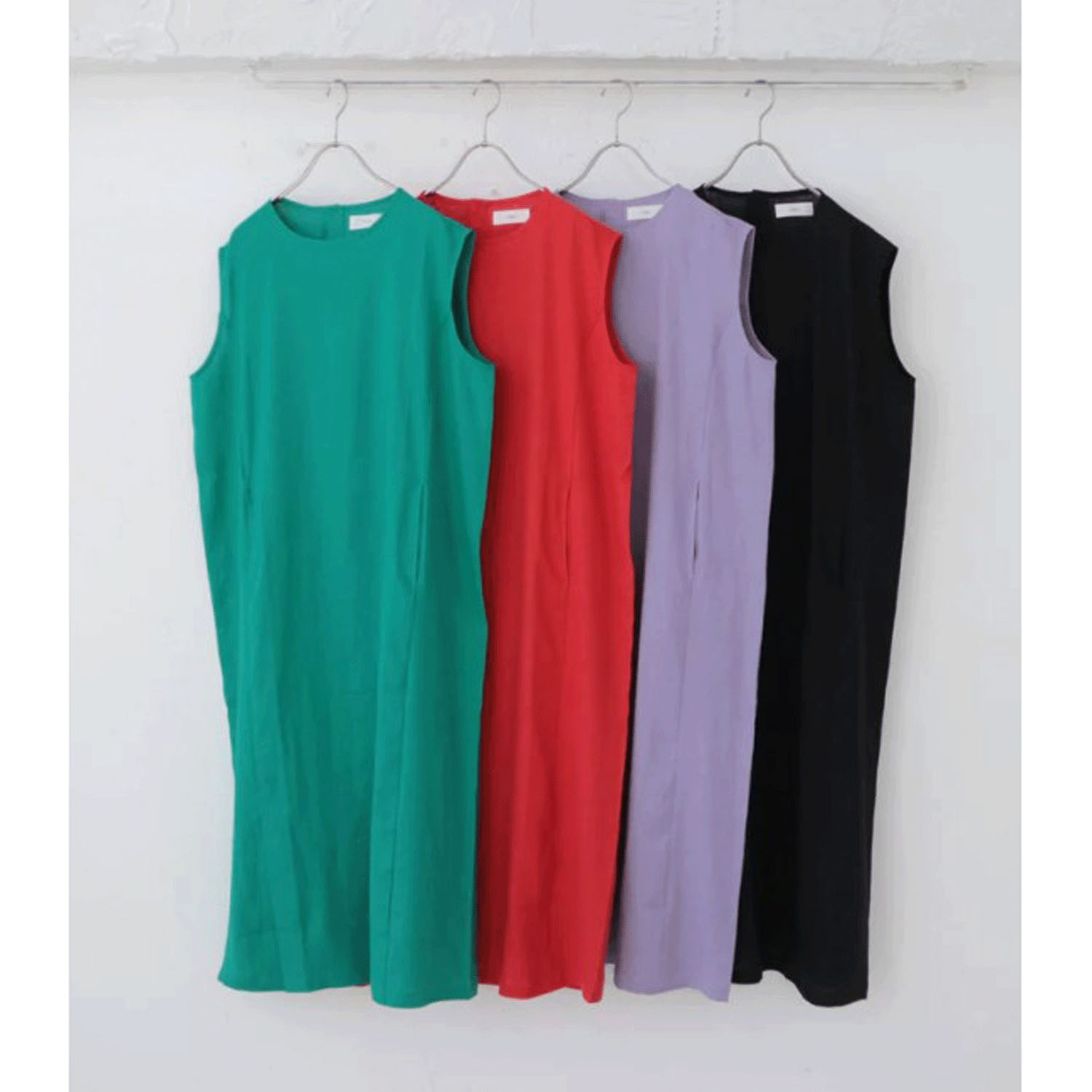 【Insta Live】YARRA リトアニアリネンノースリーブワンピース - 画像2